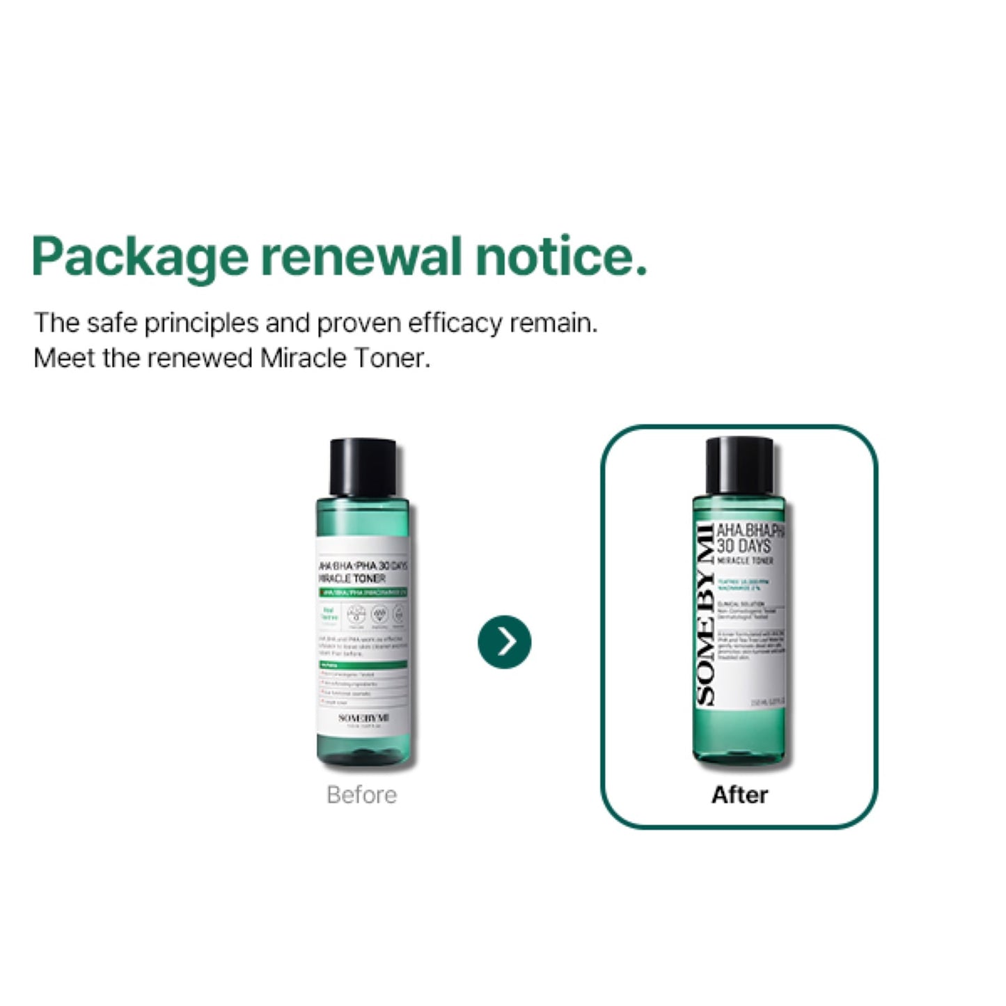 Some By Mi 30 Days Miracle Exfoliating Toner AHA-BHA-PHA 150ml