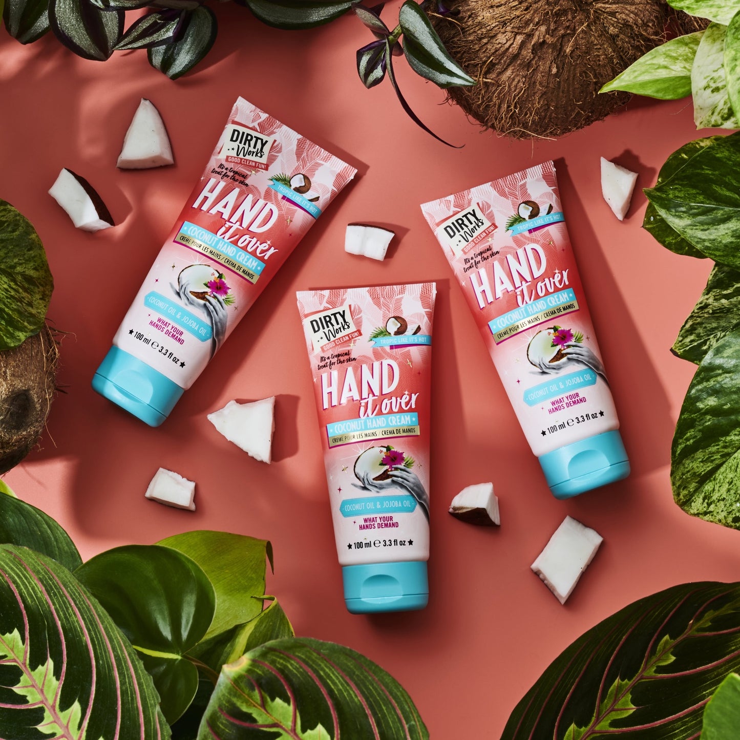 Dirty Works Hand It Over Coconut Hand Cream 100ml