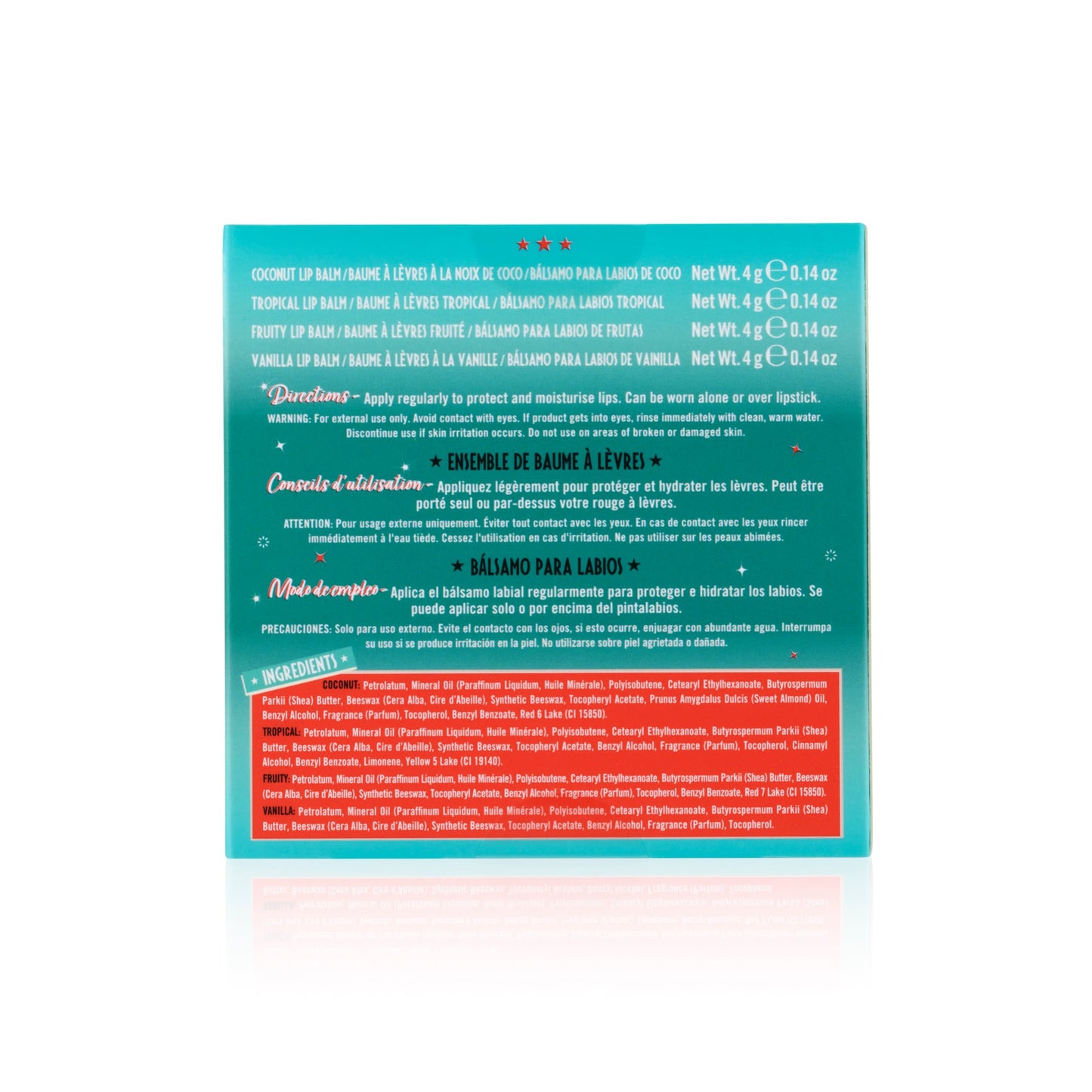 Dirty Works Feed my Lips Lip Balm Set