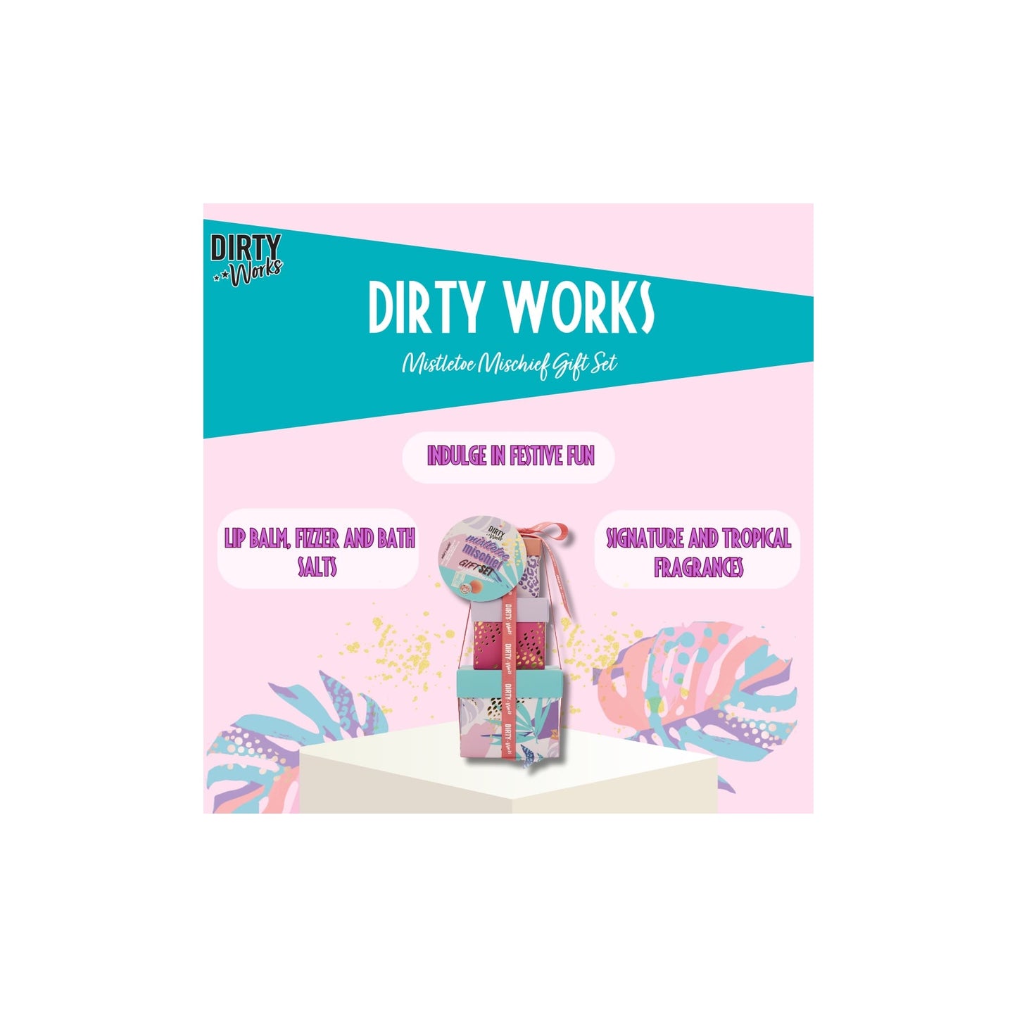 Dirty Works Misteltoe Mischief Gift Set