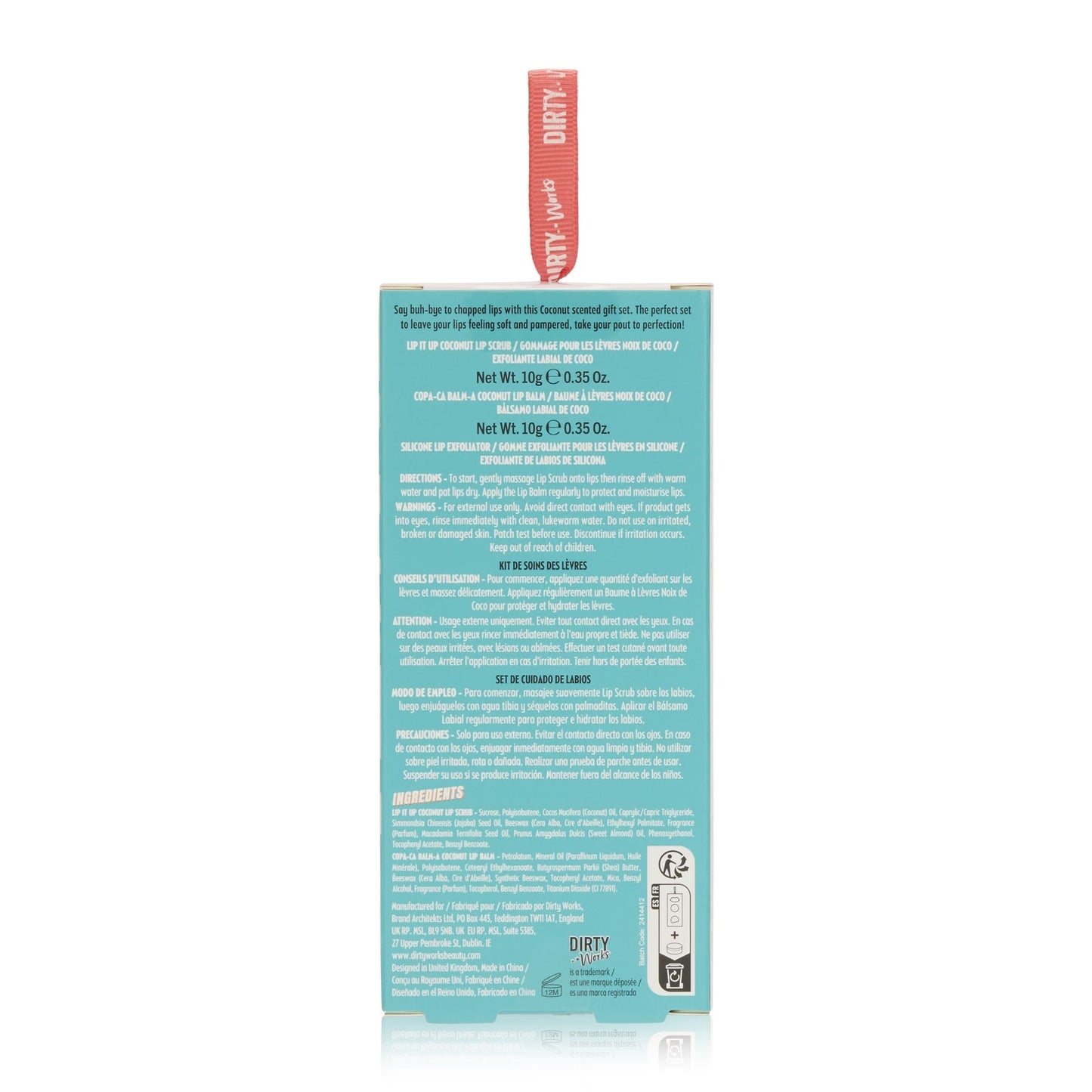 Dirty Works Pout Perfection Lip Care Set