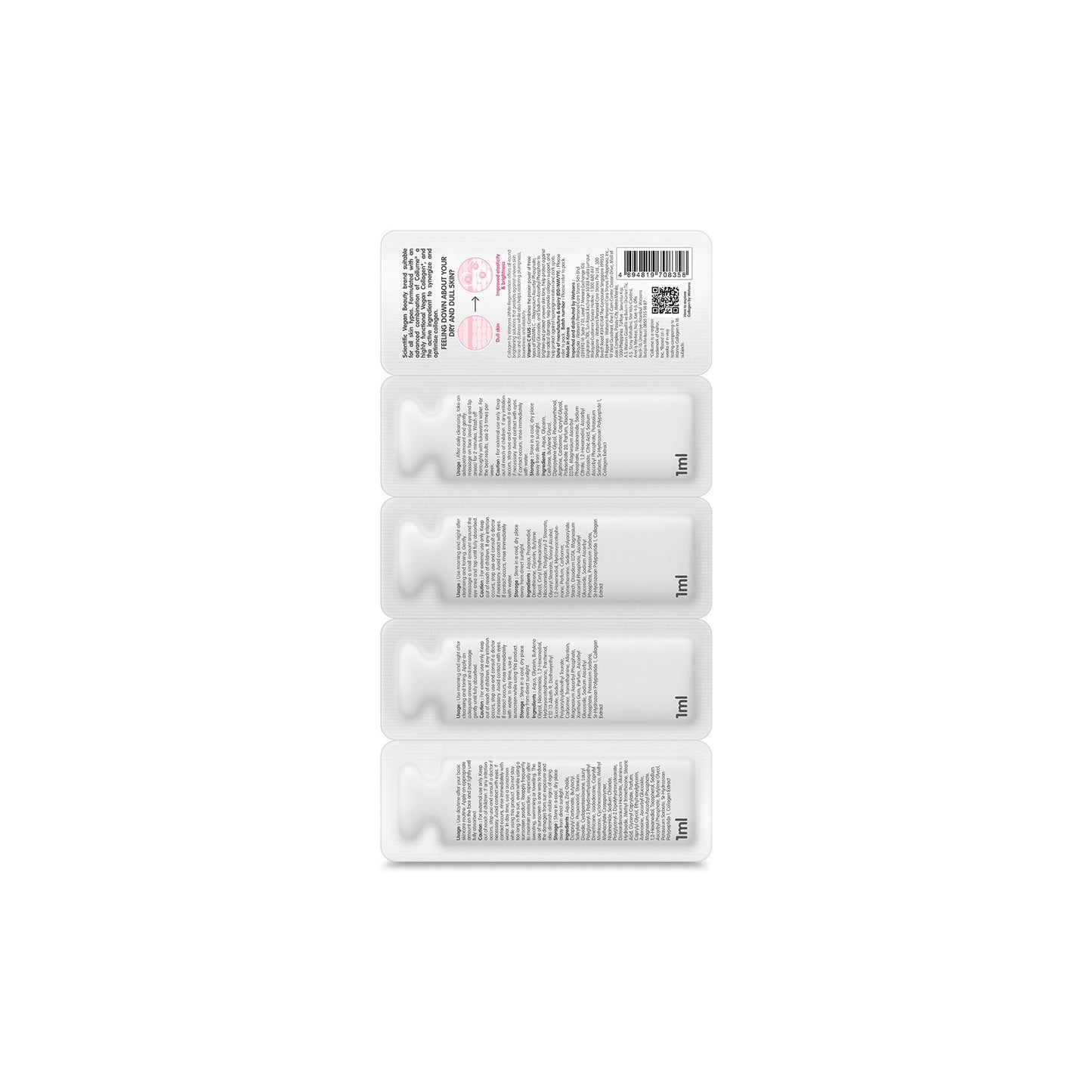 Collagen By Watsons White Regeneration 4-in-1 Sachets 4ml