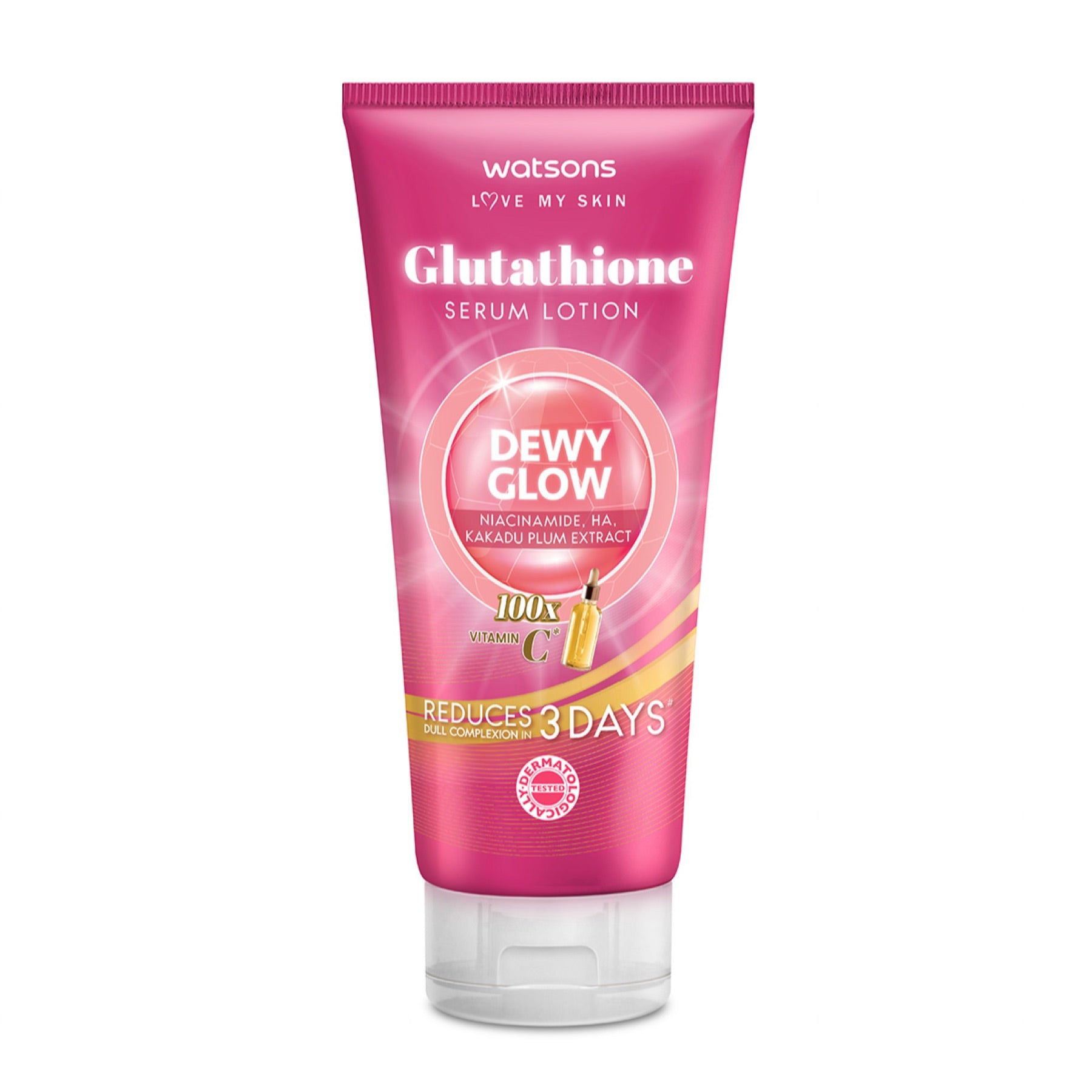 Watsons Glutathione Dewy Glow Serum Lotion 330ml Watsons Glutathione Dewy Glow Serum Lotion 330ml