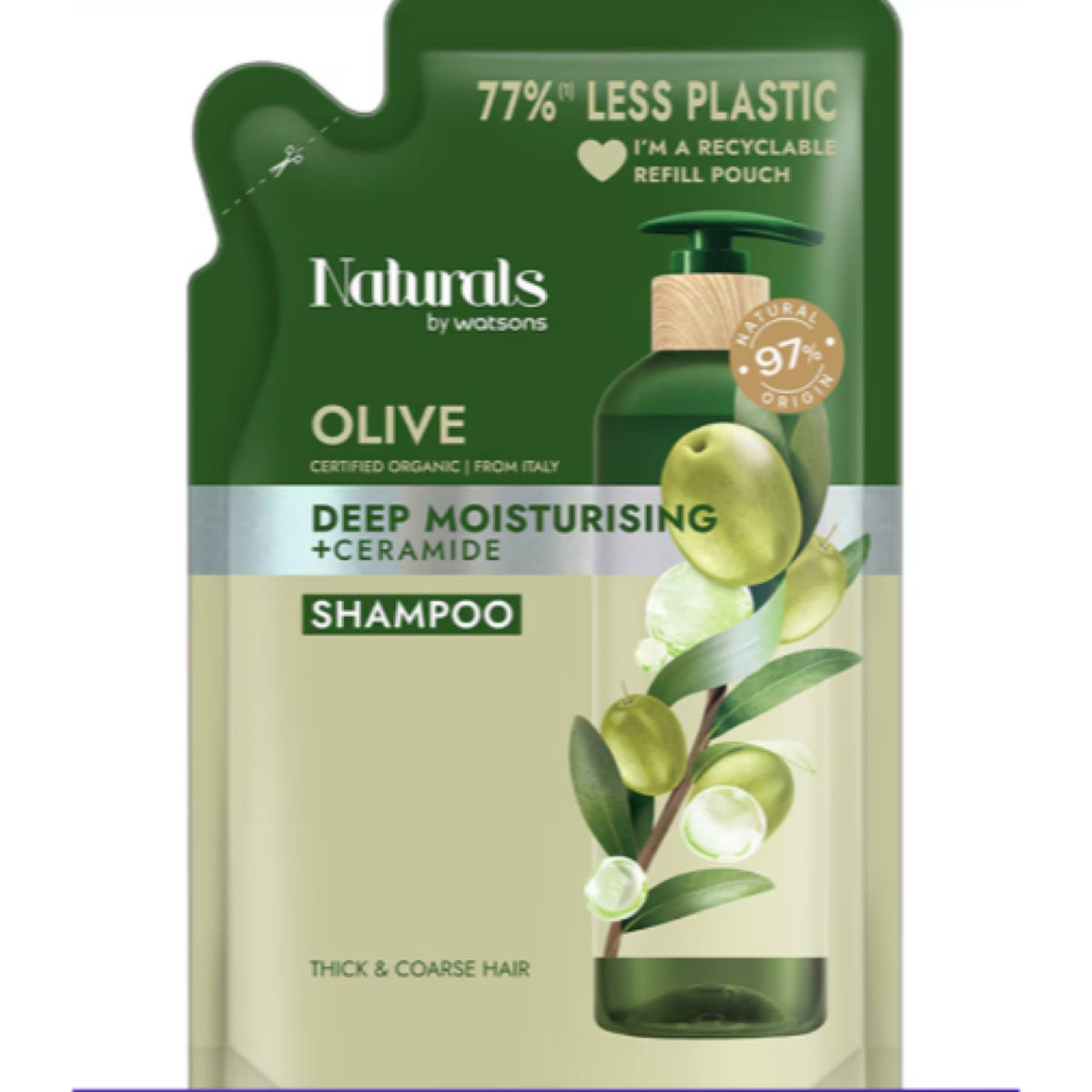 Naturals by Watsons Olive Shampoo Refill