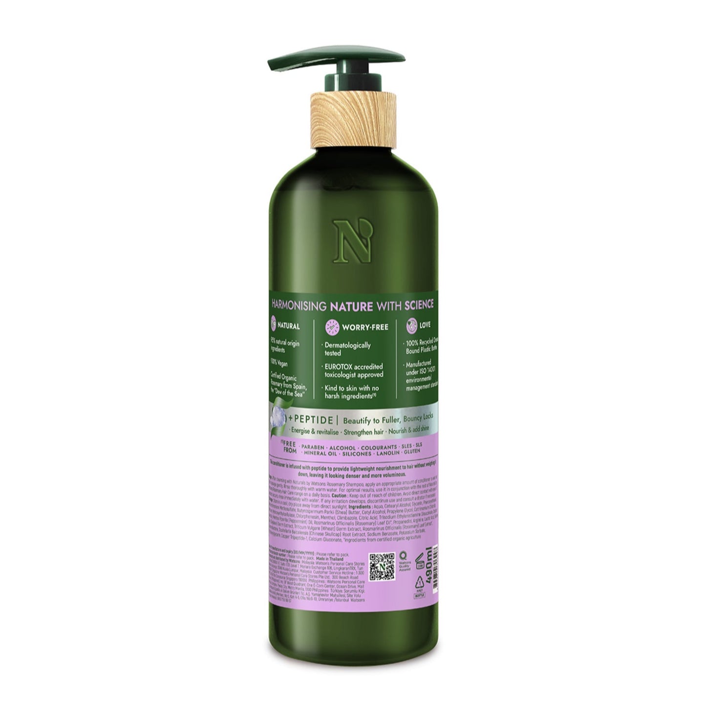 Naturals by Watsons Rosemary Conditioner 490ml