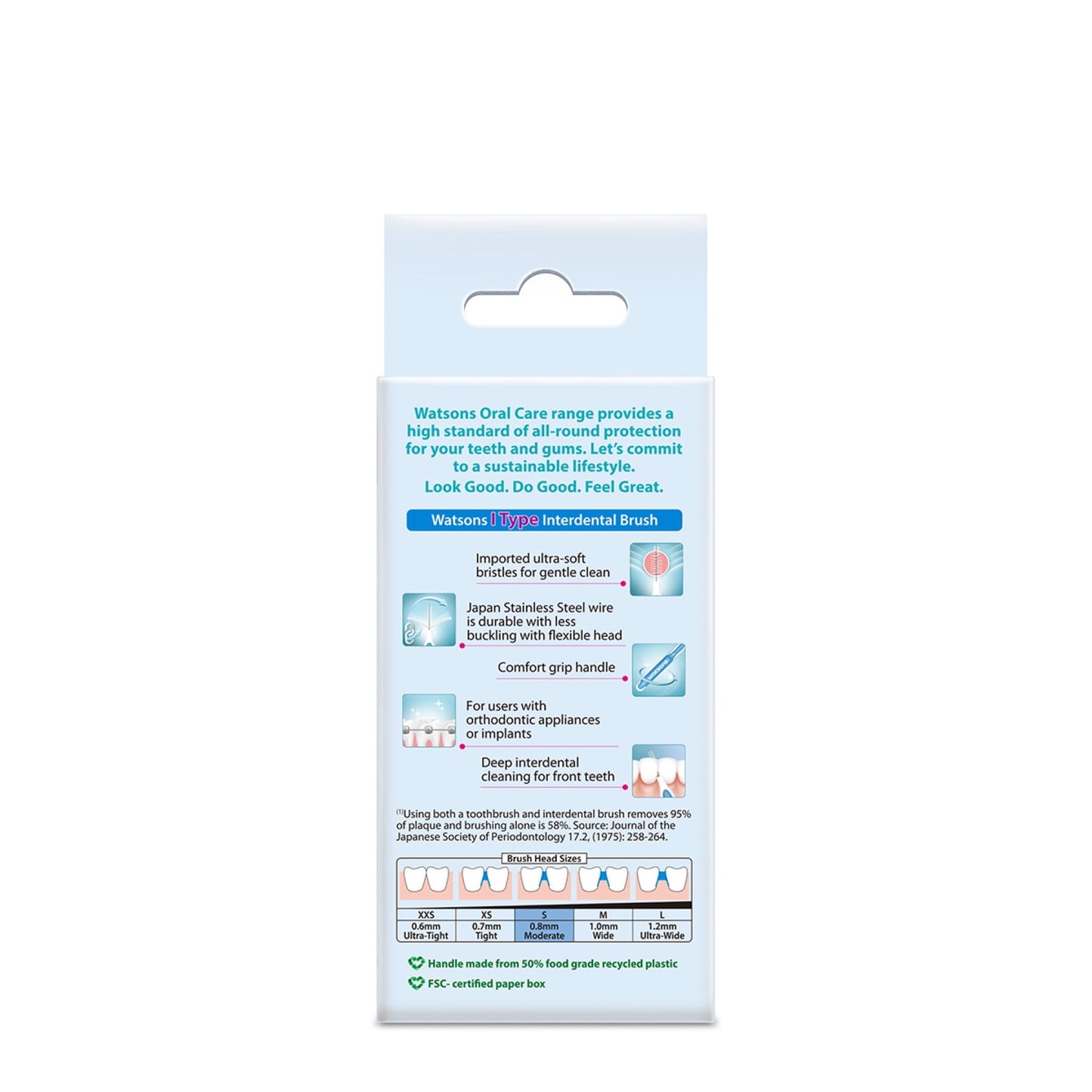 Watsons 0.8mm I-Type Interdental Brush