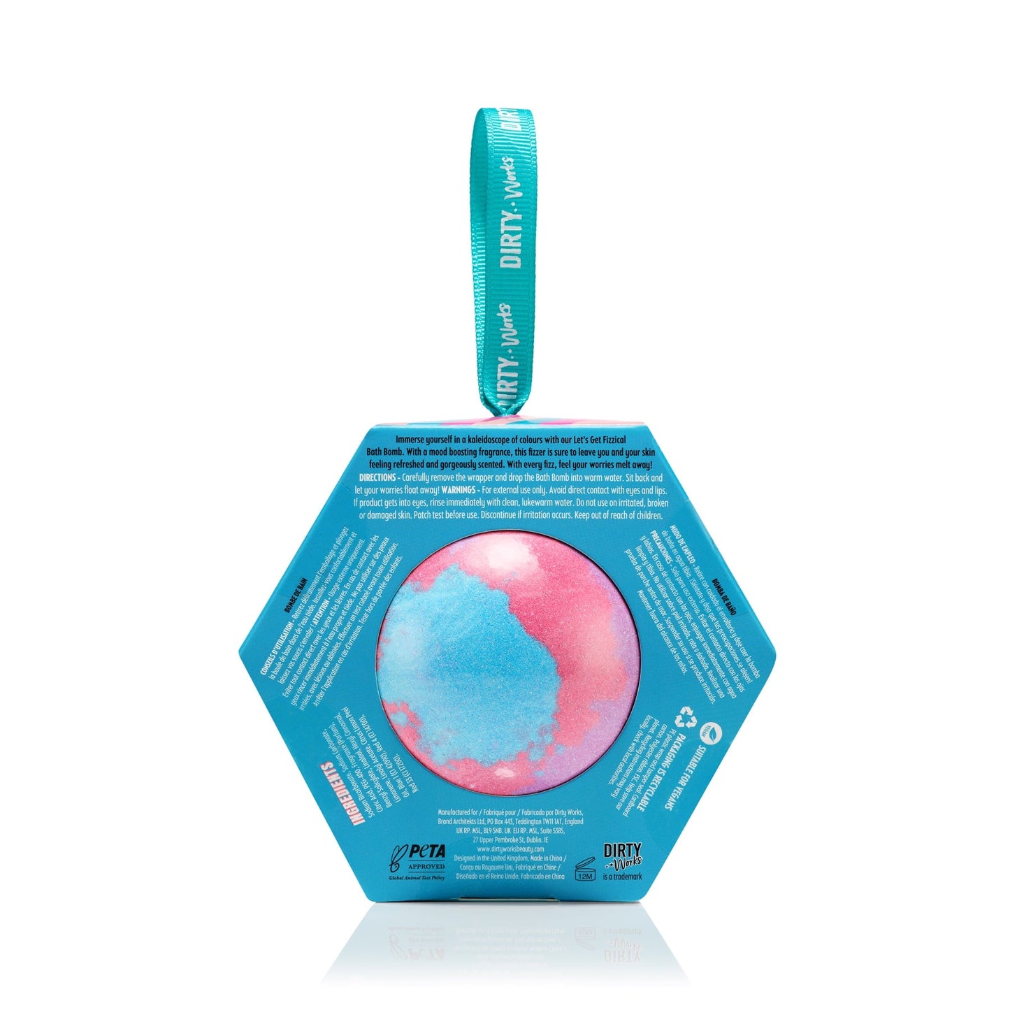 Dirty Works Let's get Fizzical Bath Bomb