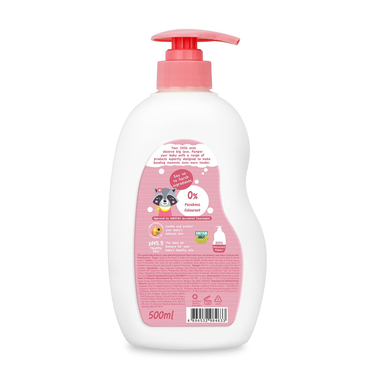 Watsons Gentle Baby Lotion