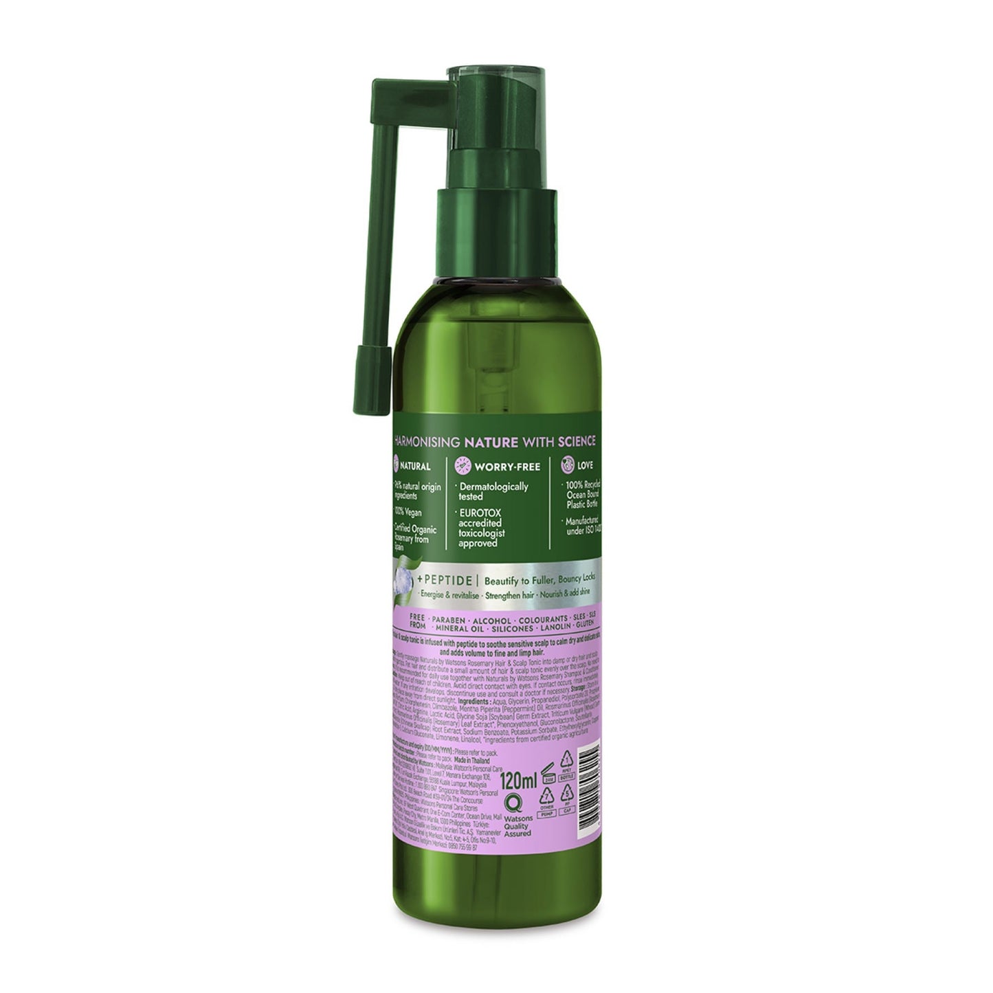Naturals by Watsons Rosemary Hair & Scalp Tonic 120ml