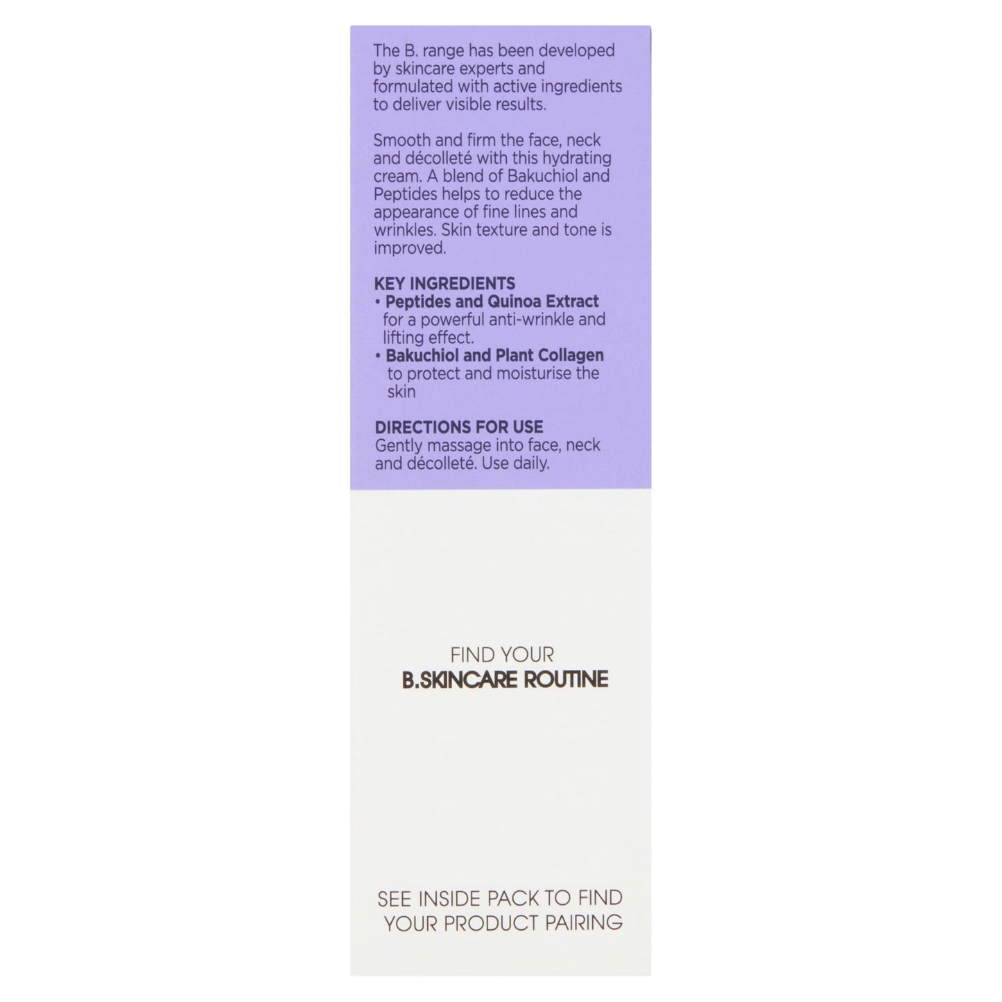 Superdrug B. Firming Face and Neck Cream