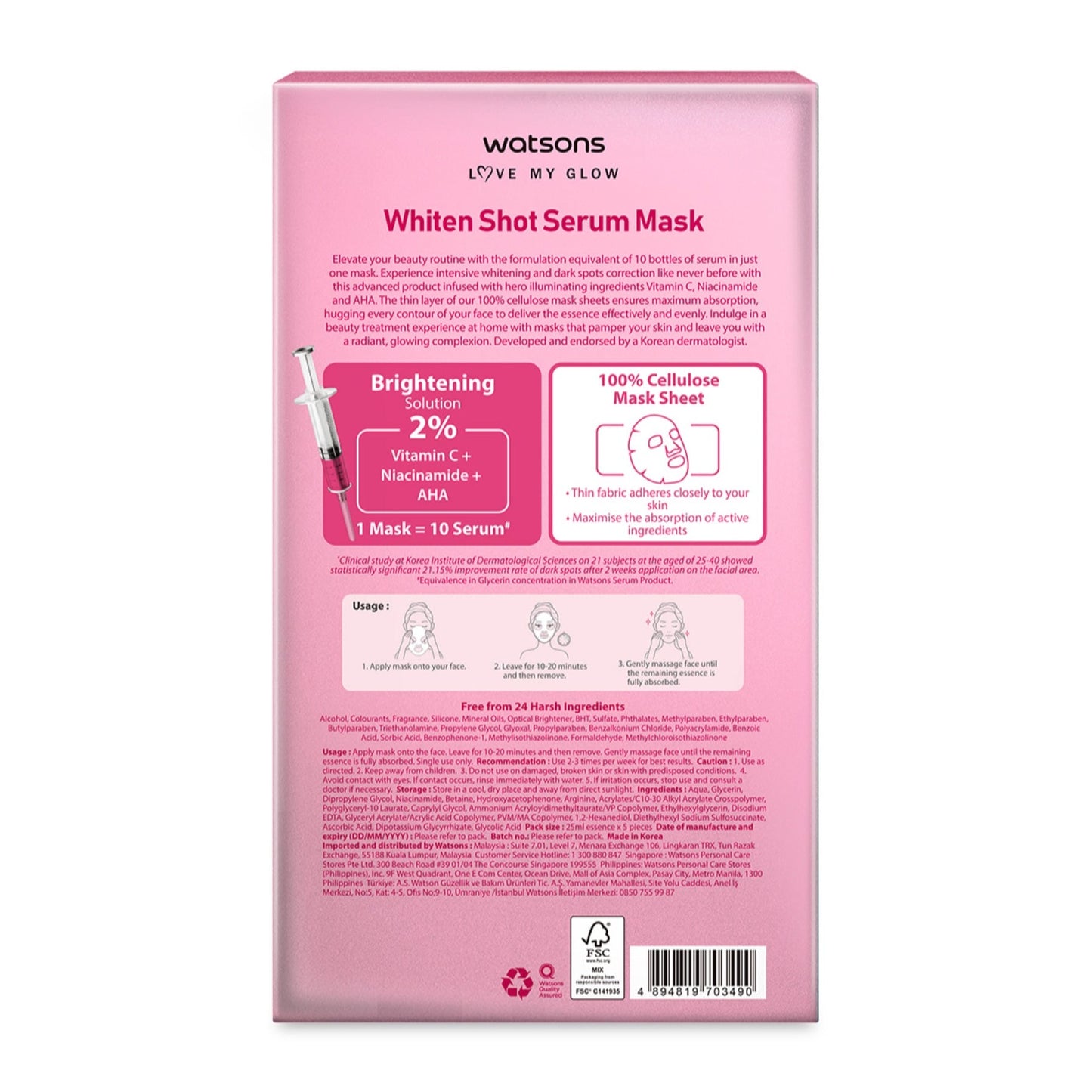 Naturals by Watsons Pure Water Soft Wipes