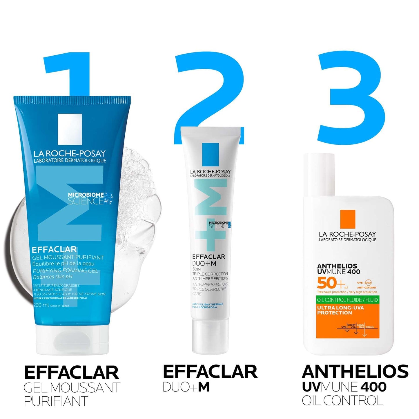 La Roche-Posay Effaclar Duo (+M) Acne Treatment Cream for Oily and Acne-Prone Skin 40ml