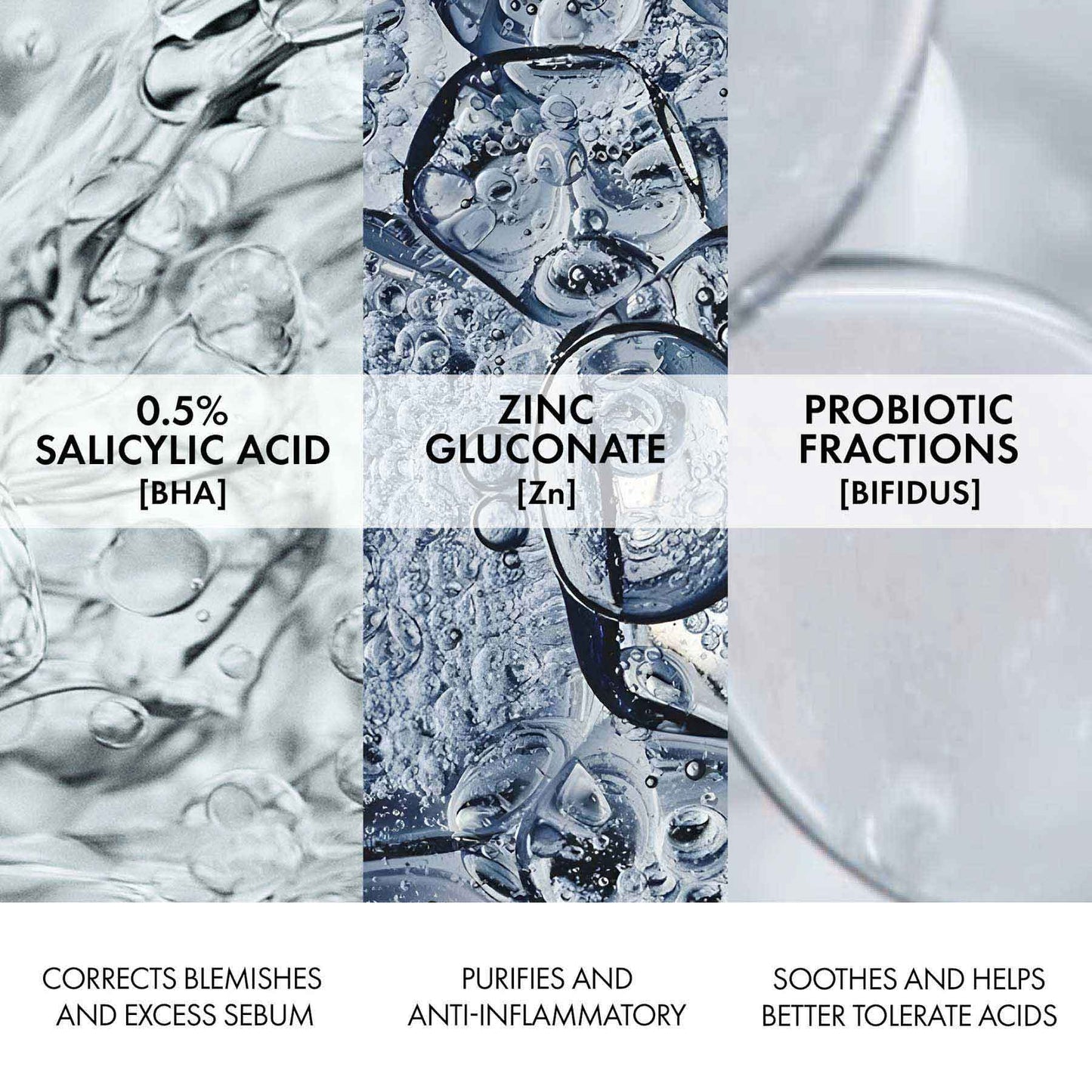 Vichy Normaderm Phytosolution Face Cleanser Gel for Oily/Acne Skin with Salicylic Acid 200ml