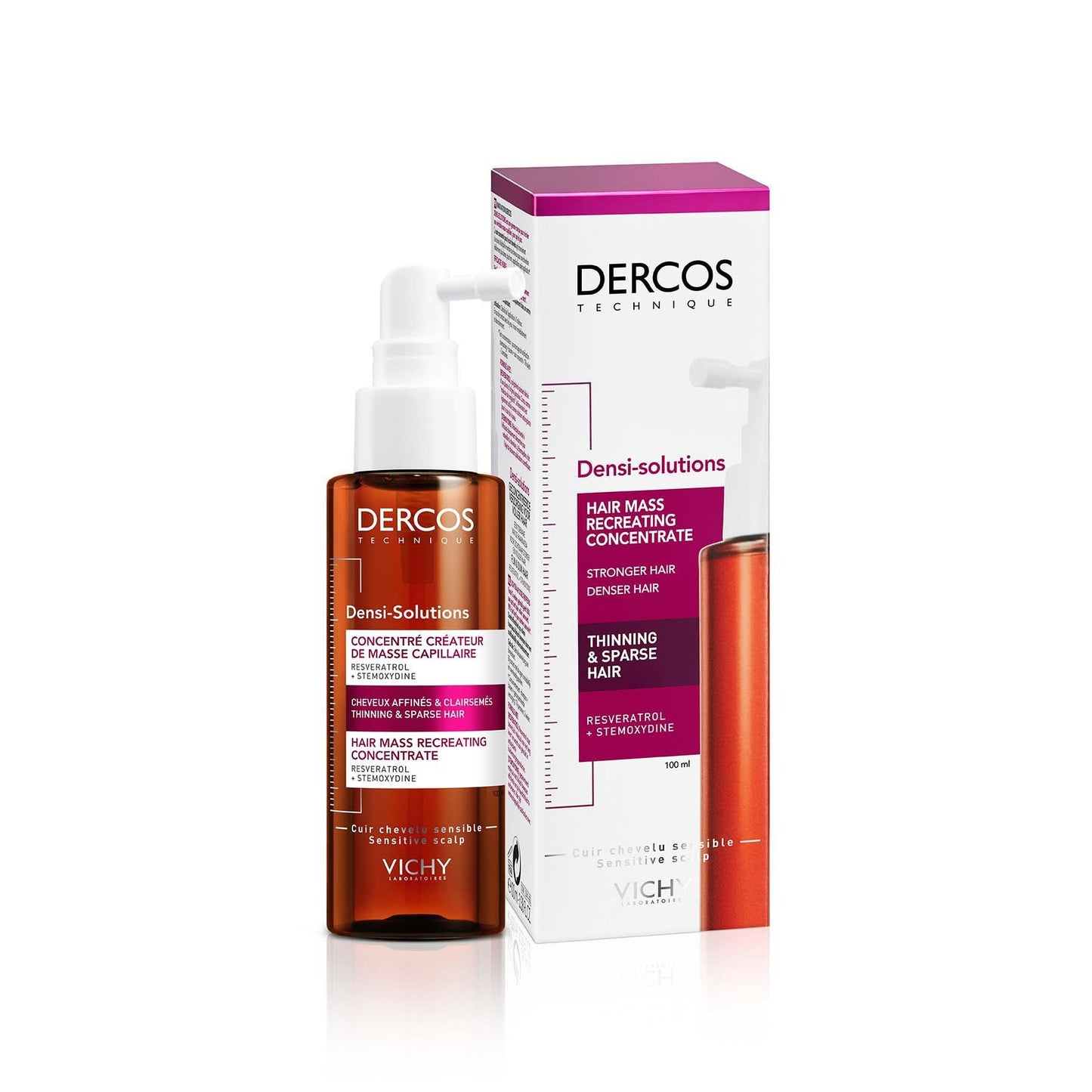 Vichy Dercos Densi-Solutions Hair Thickening Treatment for Weak and Thinning Hair 100ml