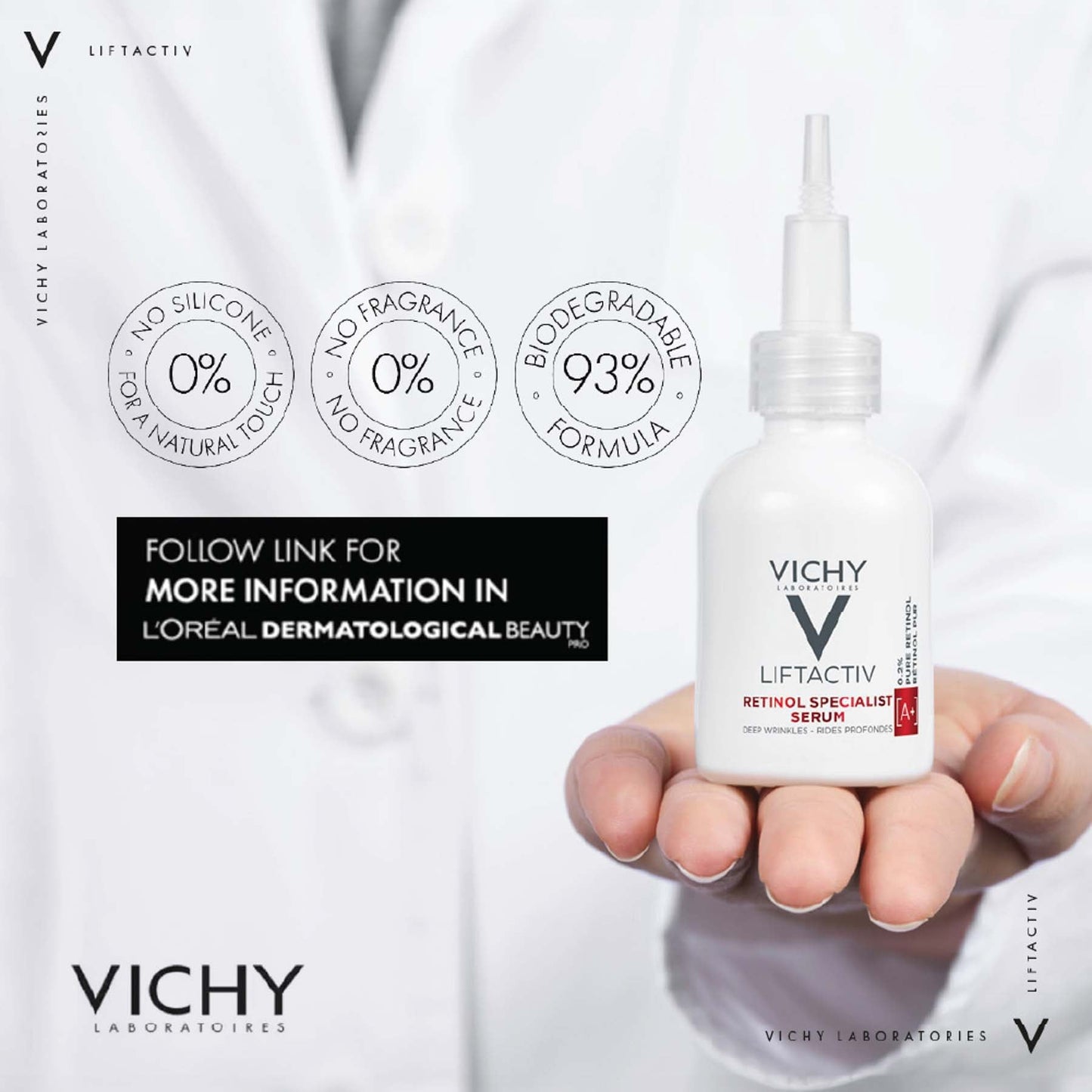 Vichy Liftactiv Retinol Specialist Deep Wrinkle and Anti-Ageing Serum 30ml