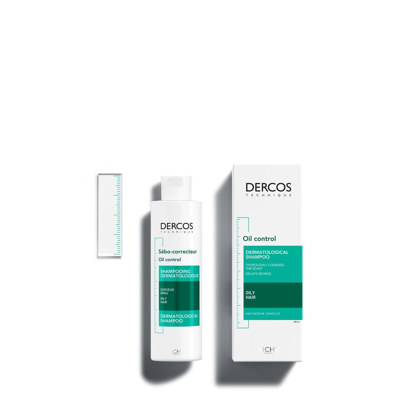 Vichy Dercos Oil Correct Shampoo for Oily Hair 200ml