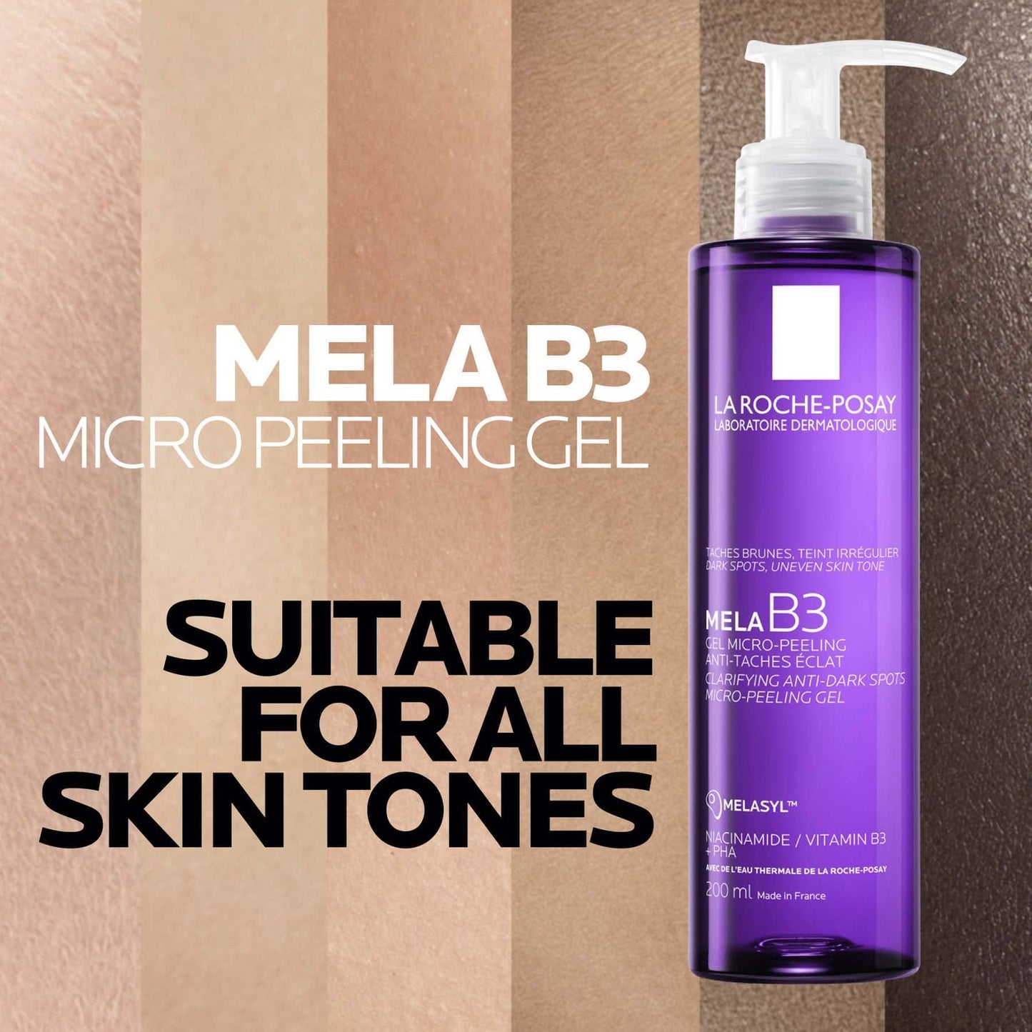 La Roche-posay Mela B3 Anti-dark Spots Cleanser With Niacinamide for All Skin Types 200ml
