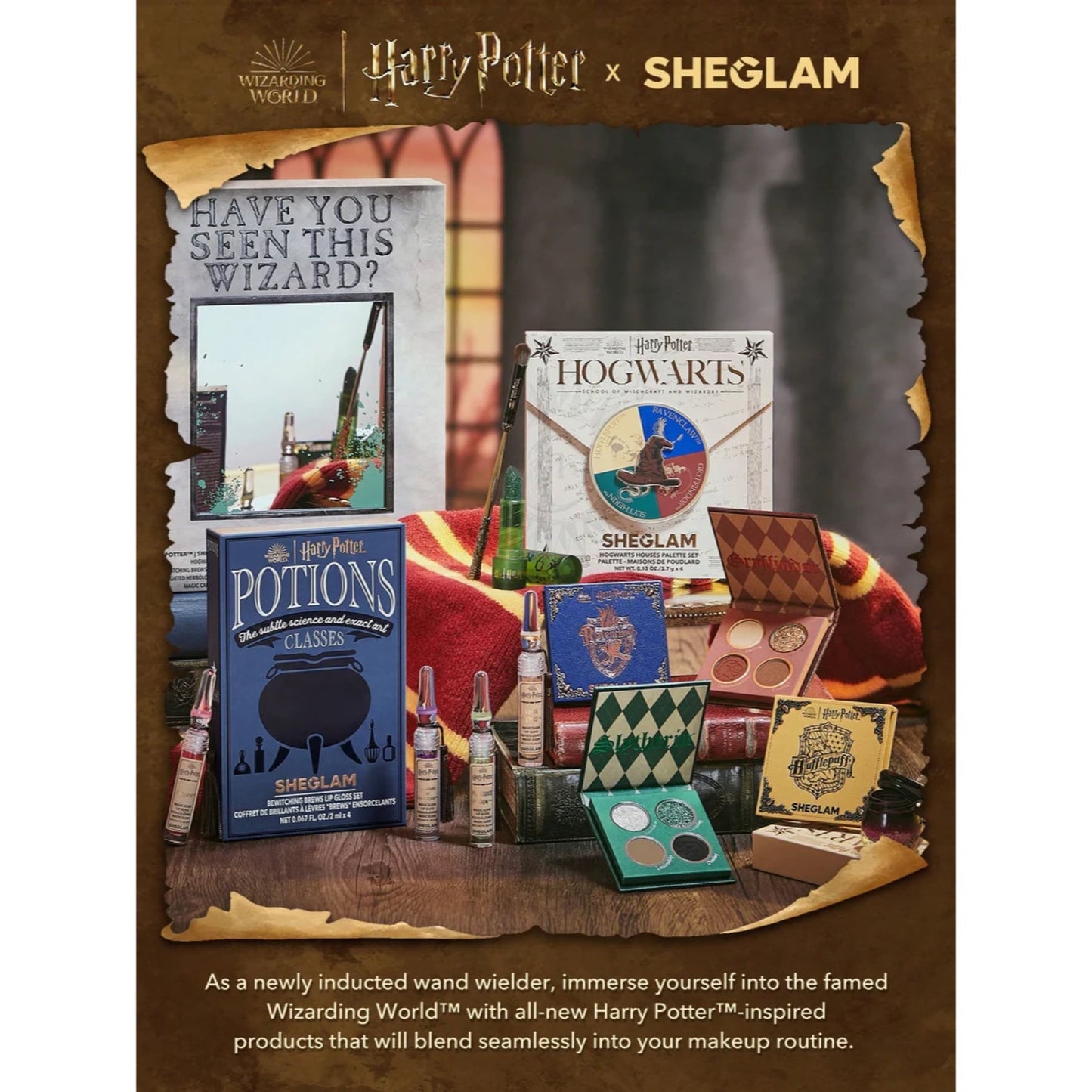 Sheglam Harry Potter Gifted Herbologist Glitter Lipstick