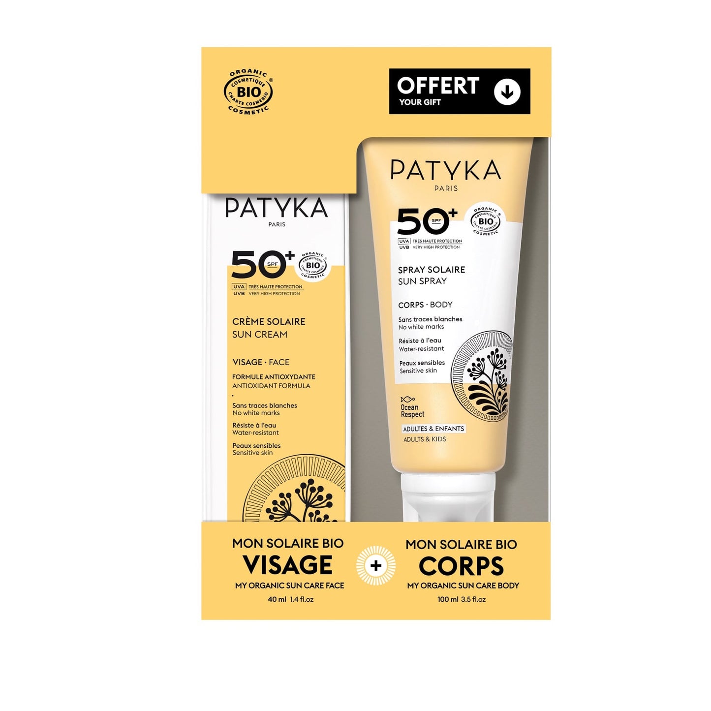 Patyka Spf 50 Suncare Set