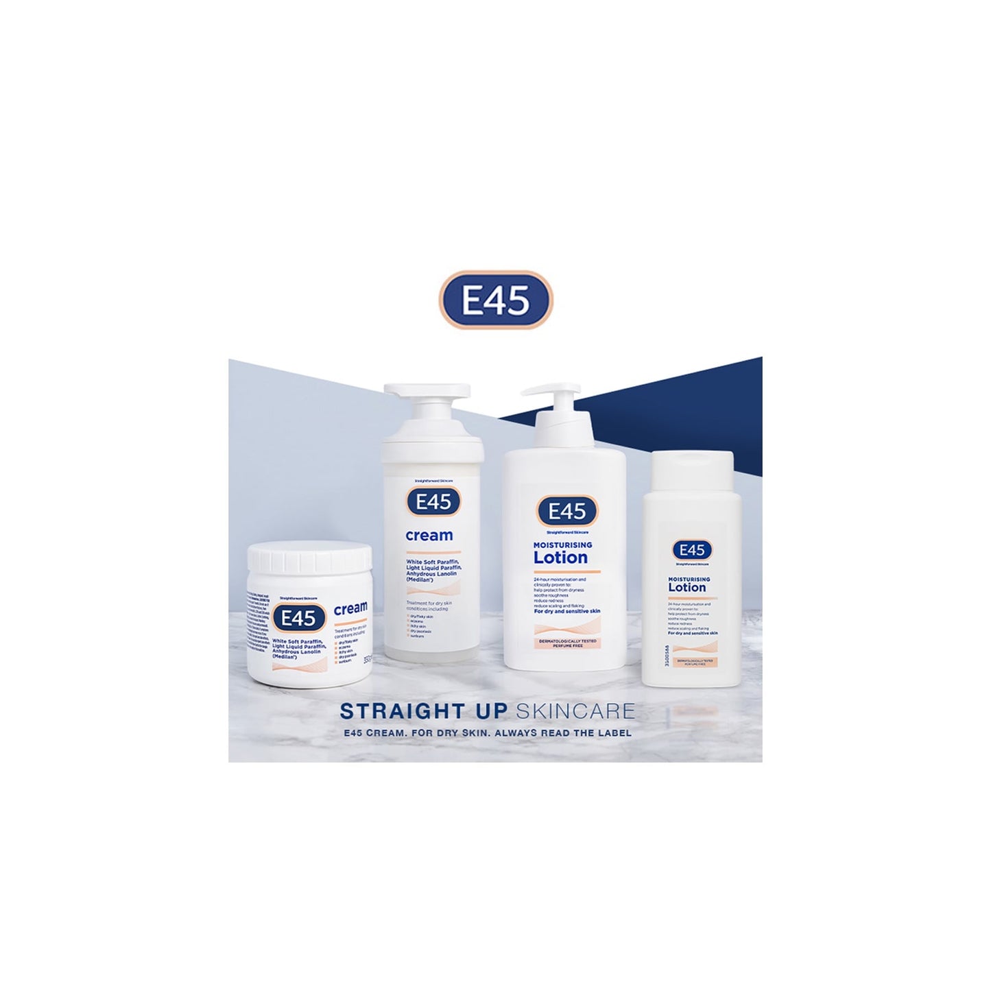 E45 Moisturising Body Lotion 500ml