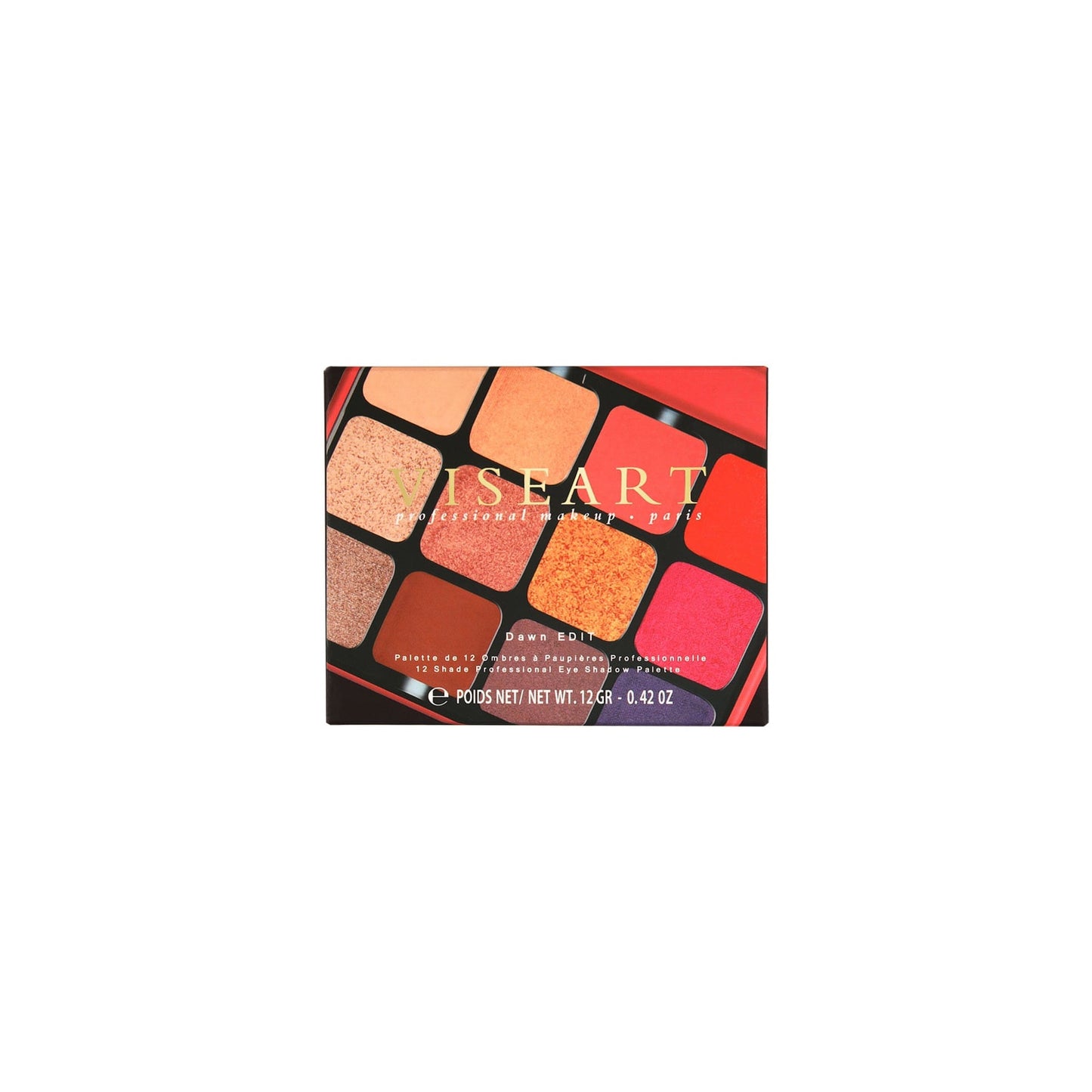 Viseart 12 Color Edit Eyeshadow Palette
