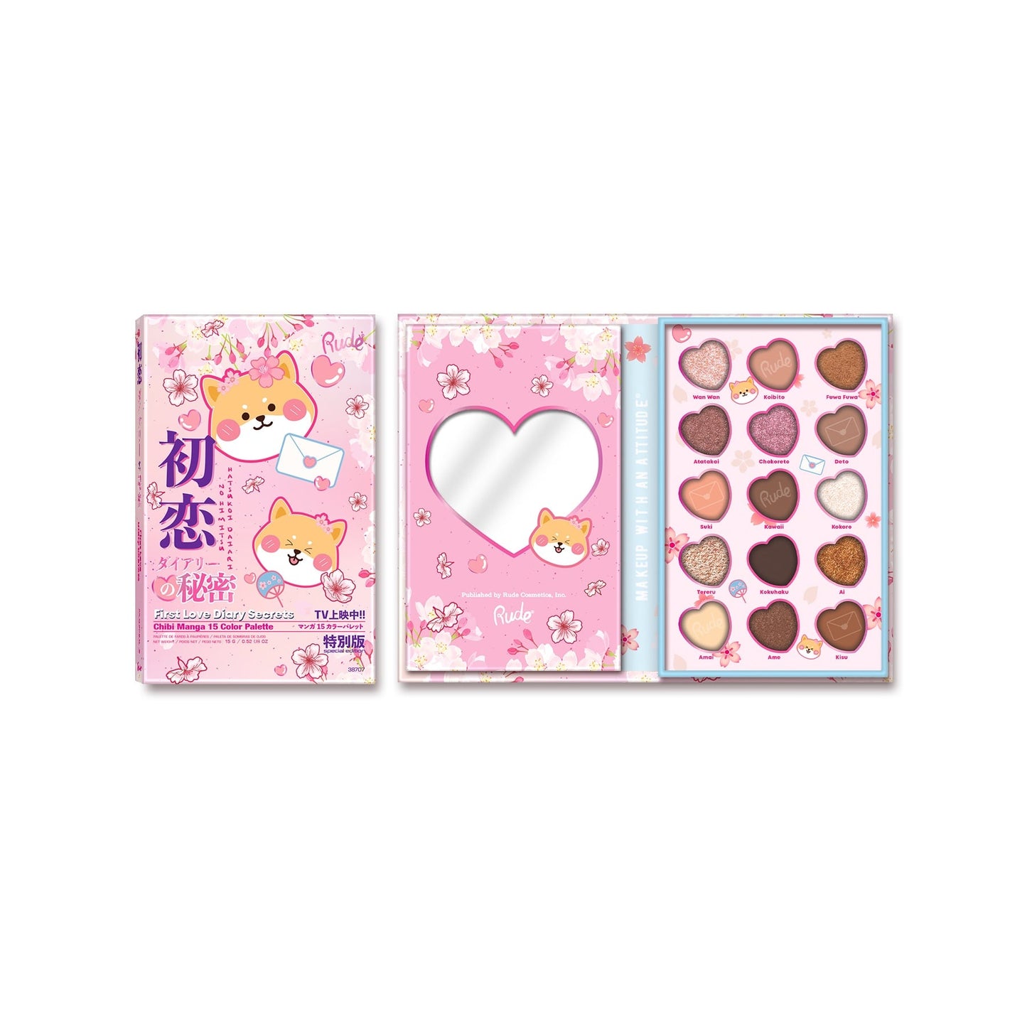 Rude Chibi Manga Collection 15 Color Palette