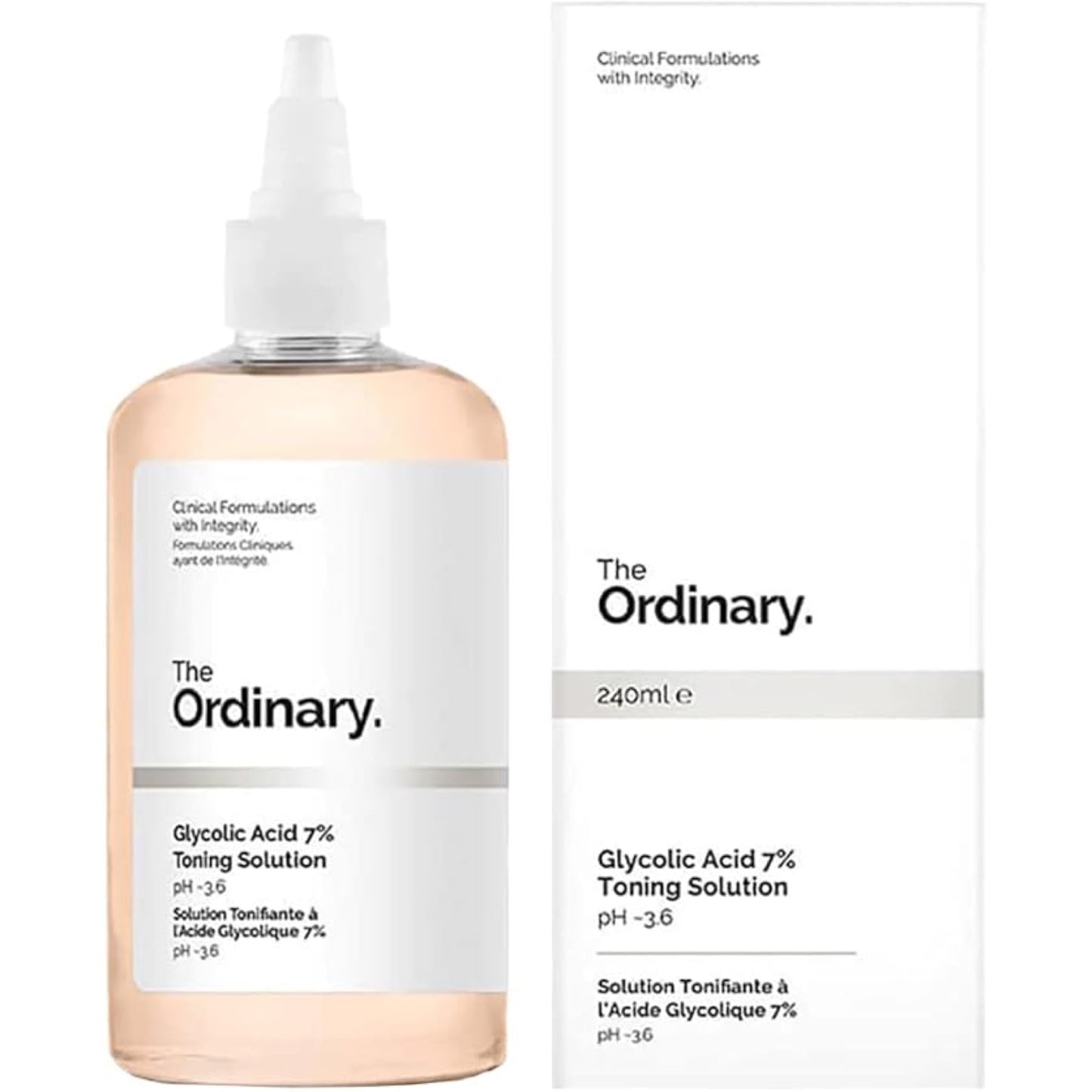 The Ordinary Glycolic Acid 7 Toning Solution (240ml) 240 Ml