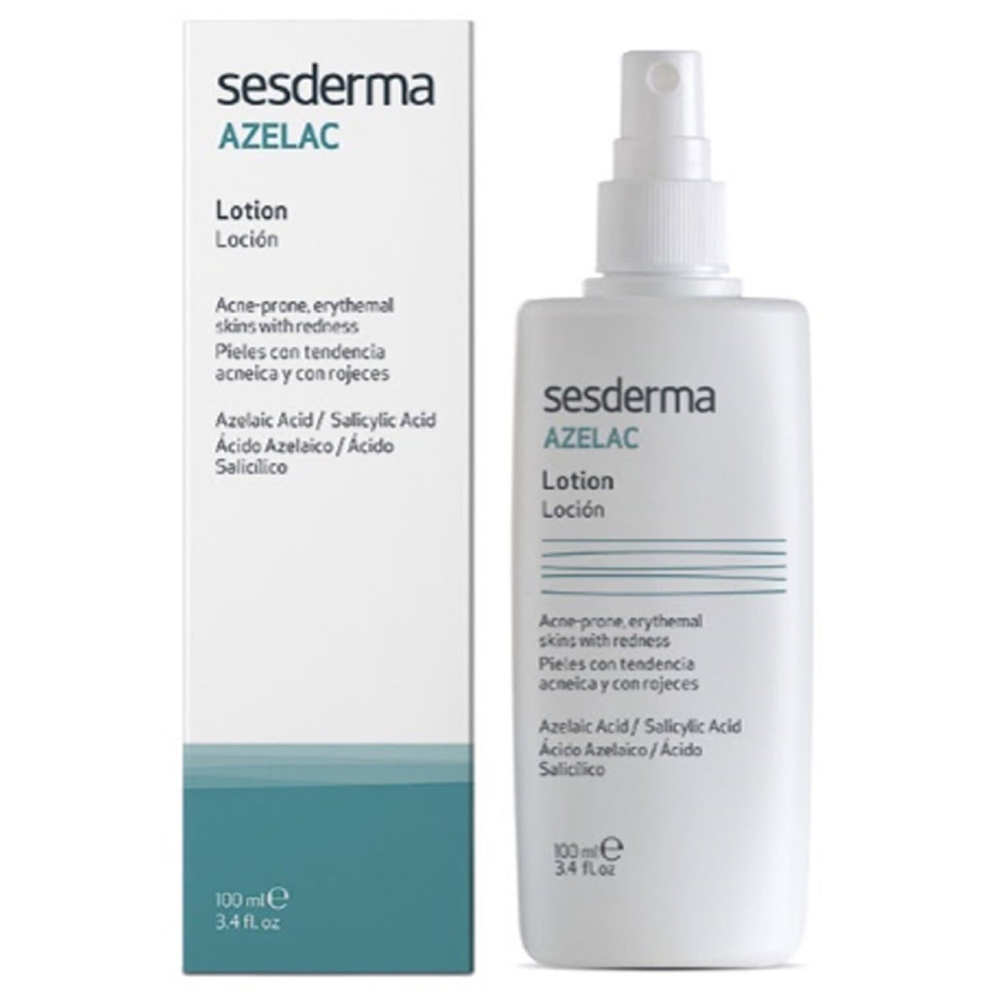Sesderma Azelac Facial/body/hair Lotion 100 Ml