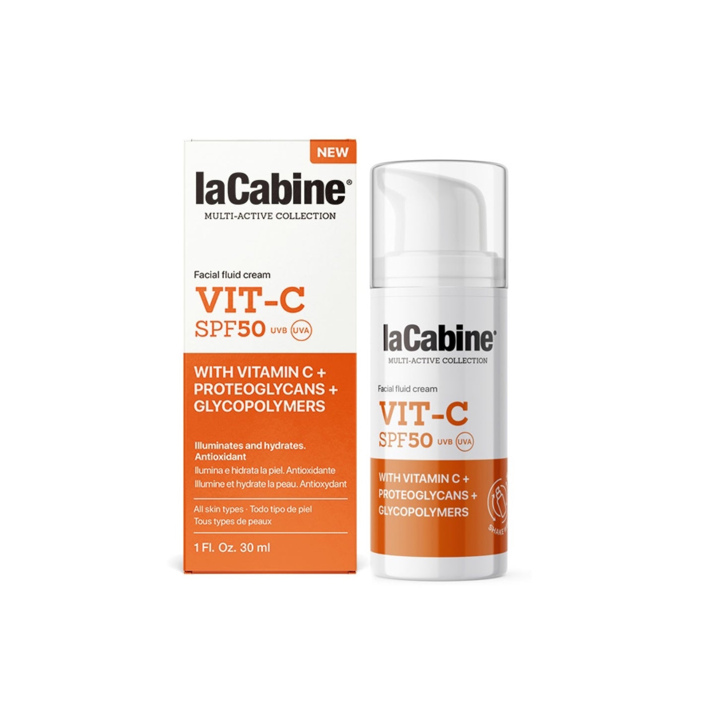 La Cabine Cream Vitamine C Spf50 30ml