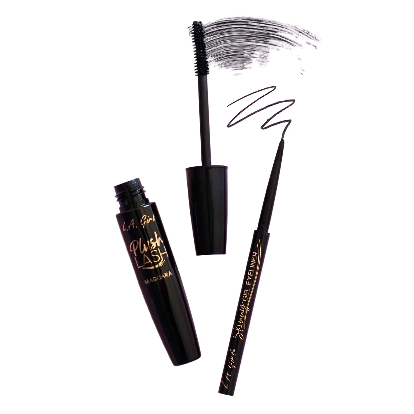 La Girl Plush Mascara Velvety Black