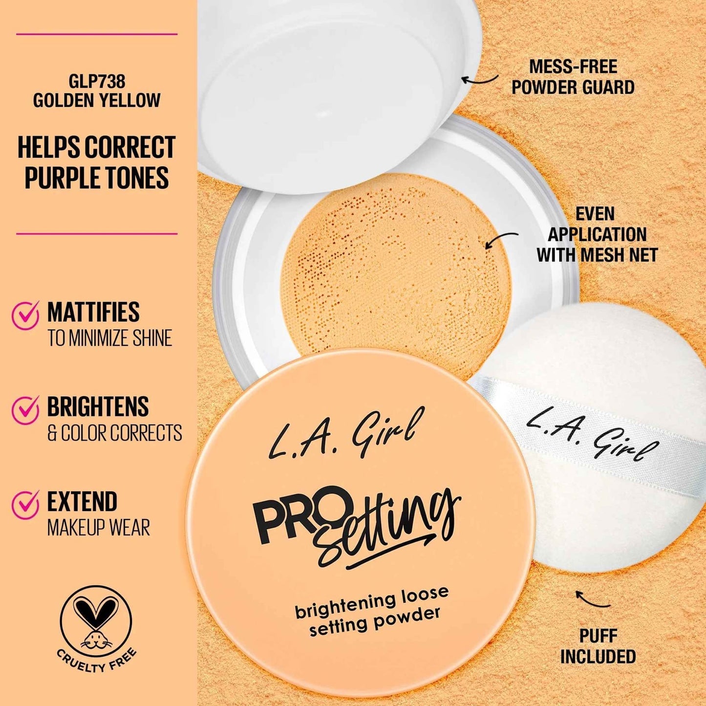 La Girl Loose Setting Powder