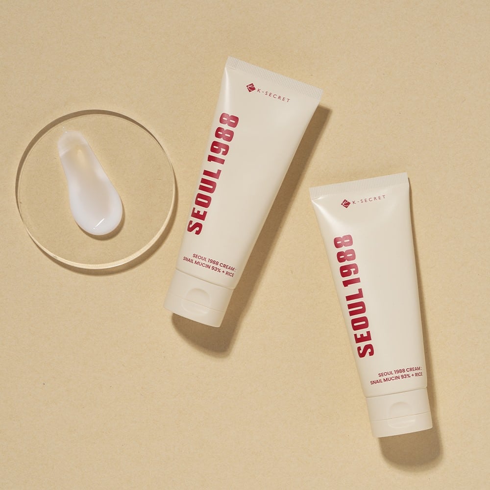 K-secret Seoul 1988 Cream Snail Mucin 93% + Rice