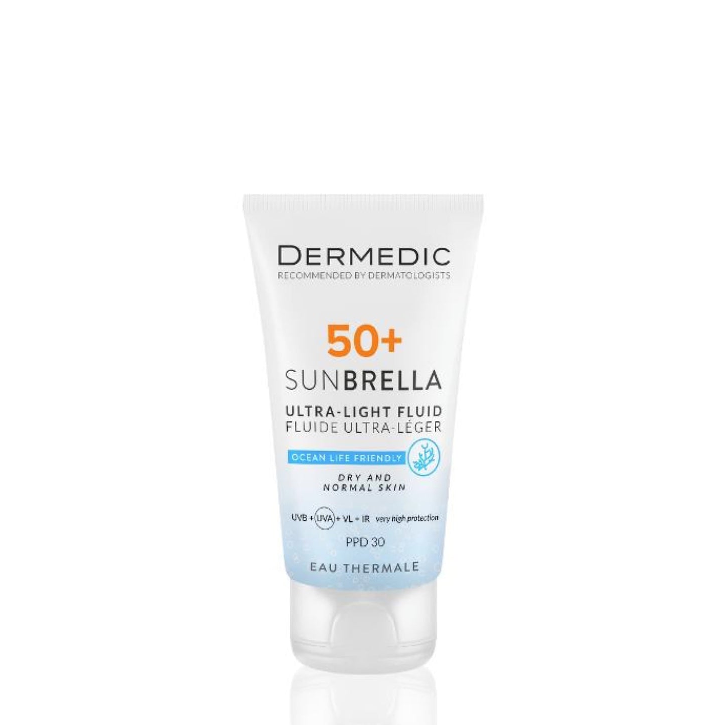 Dermedic Sunbrella Ultra-light Fluid Spf 50+dry and Normal Skin 40 Ml
