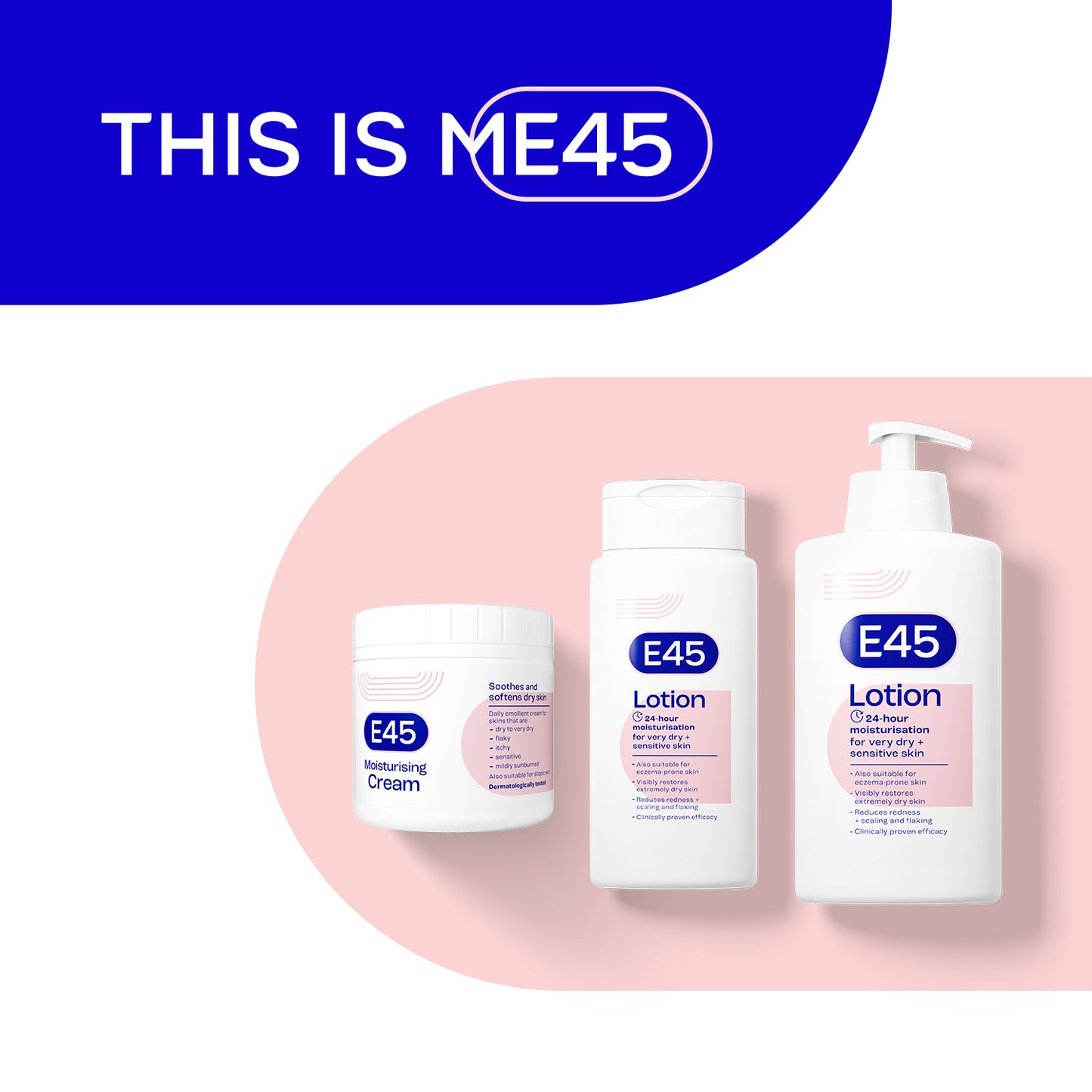 E45 Moisturising Cream 350g