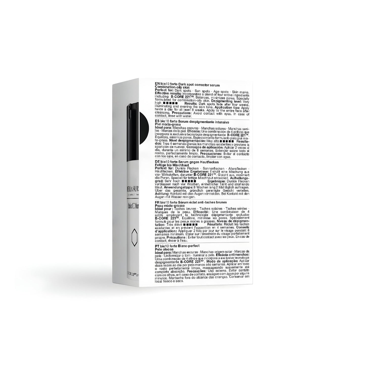 Bella Aurora Bio 10 Forte Anti Dark Spots Serum CombOily Skin 30mL