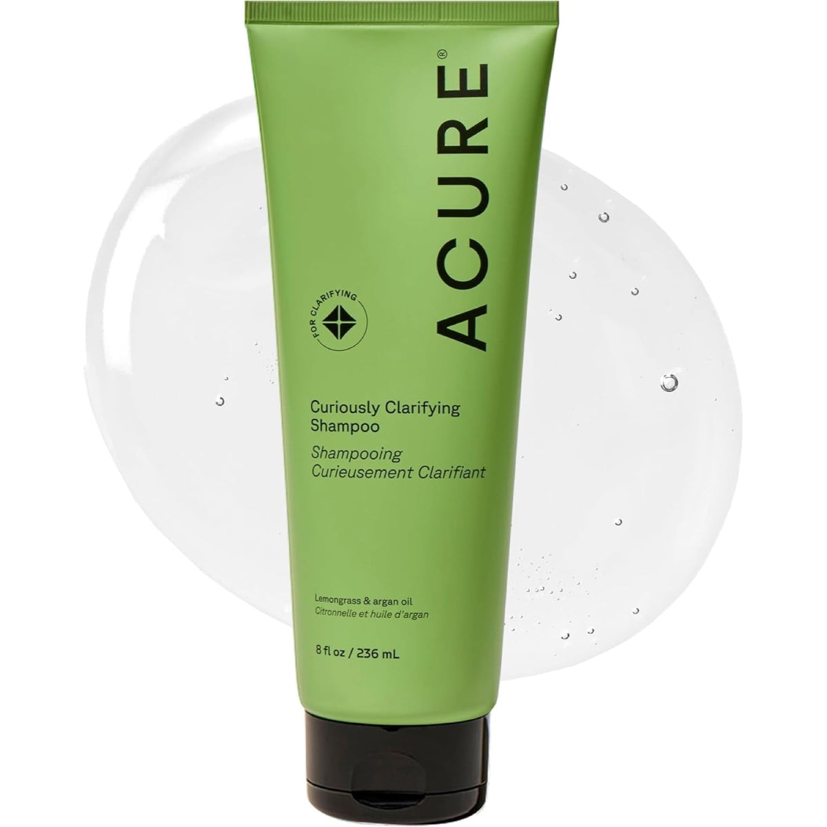 Acure Curiously Clarifying Shampoo Lemongrass 236.5 Ml