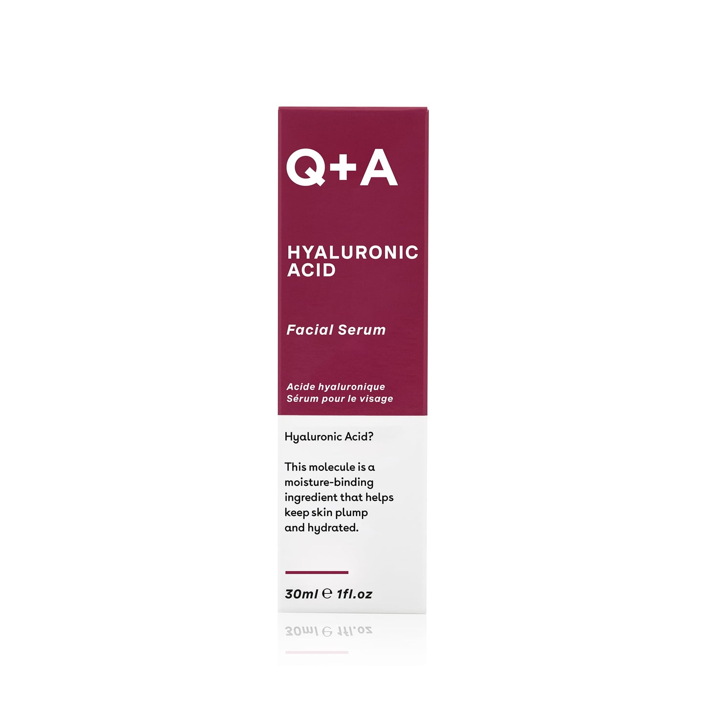 Q+A Hyaluronic Acid Facial Serum 30ml
