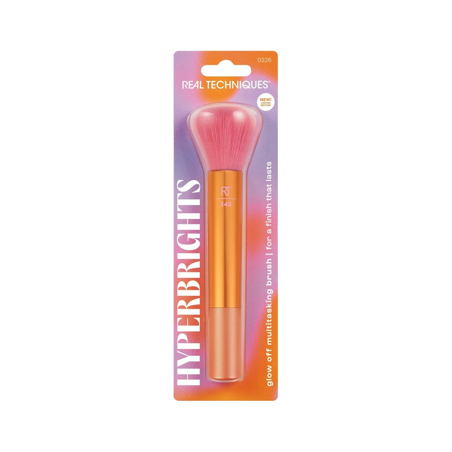 Real Techniques Hyperbrights Glow Off Multitasking Brush, 1 Count