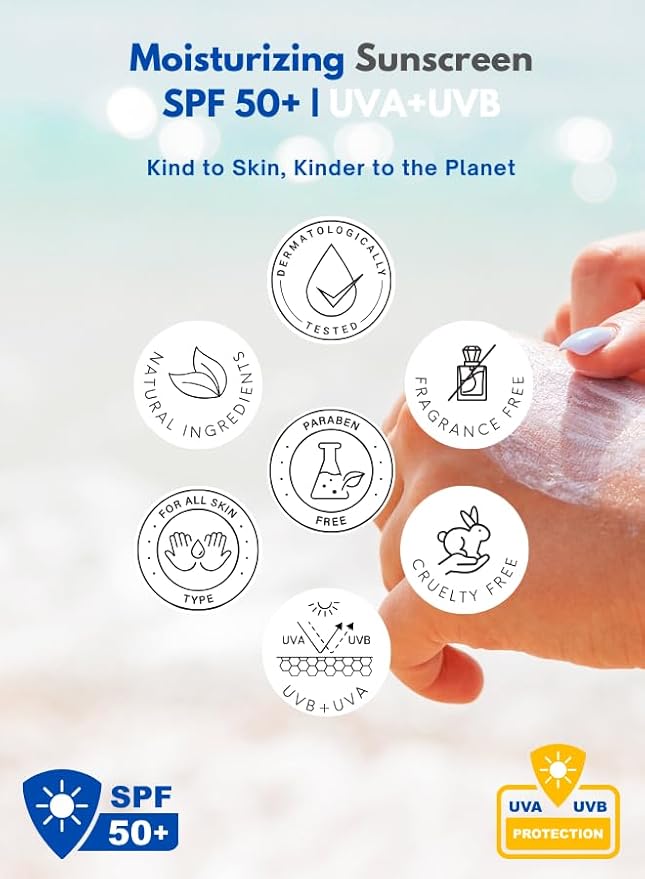 Solimar Paris Moisturising sunscreen spf 50+ cream 50 ml