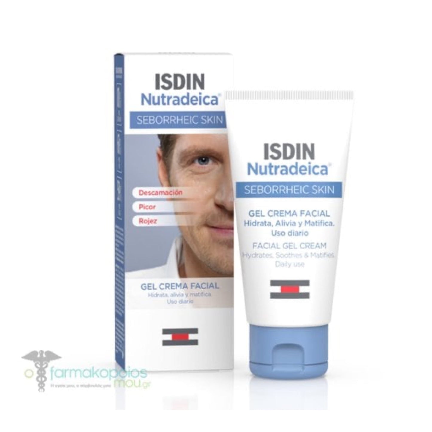 Isdin Nutradeica Facial Gel Cream 50 Ml