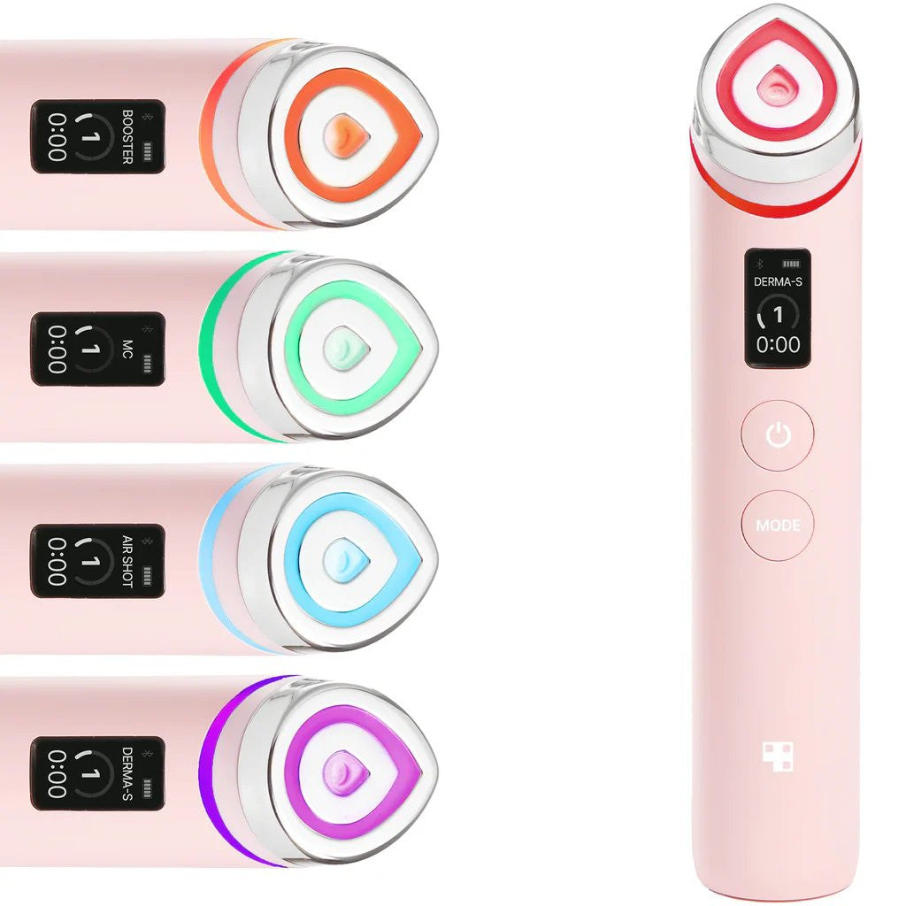 Medicube Age-R Booster Pro Pink 6-in-1 Real Glass Glow Device