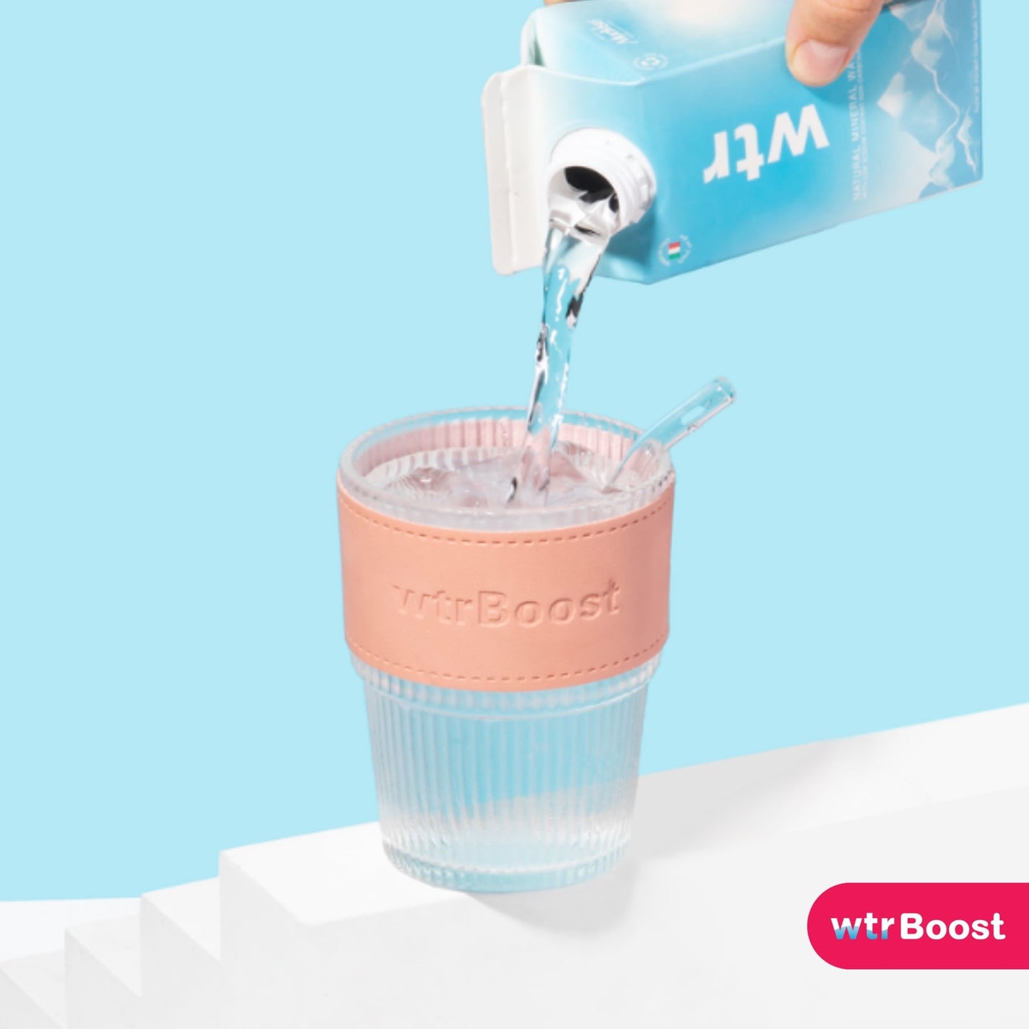 WTR Boost Natural Spring Water - Tetra Pack