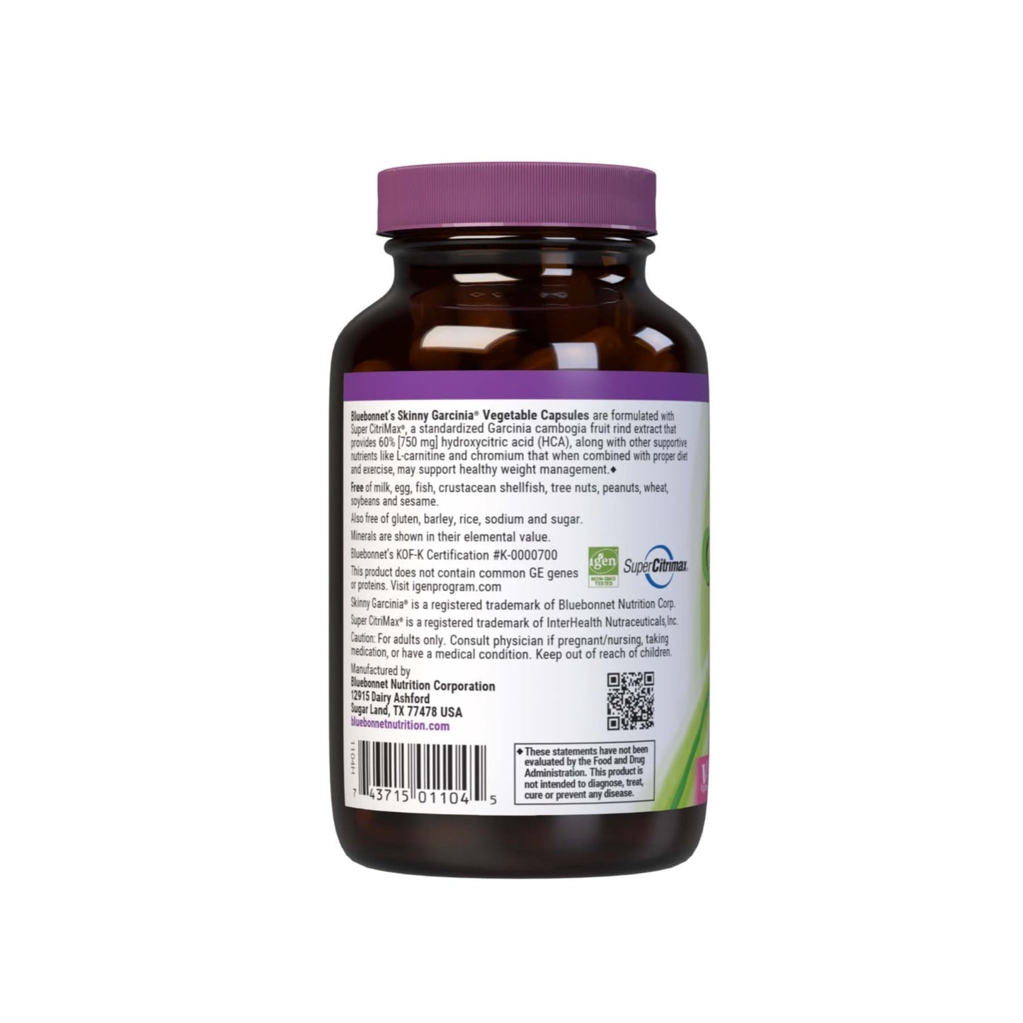 Bluebonnet Skinny Garcinia 90s