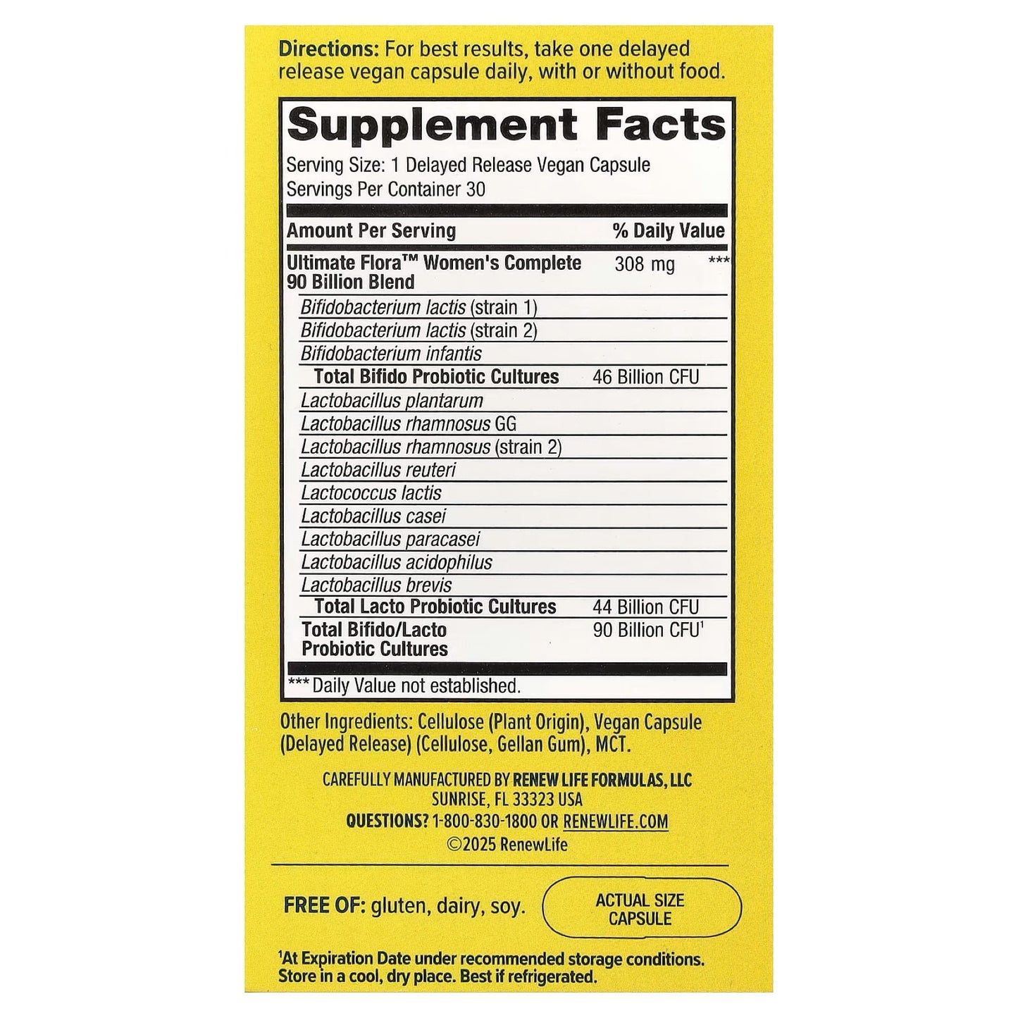 Renew Life Uf Womens Complete 90b 30s