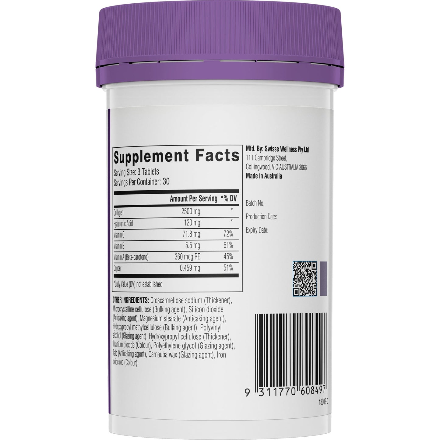 Swisse Beauty Collagen+ 90 Tab