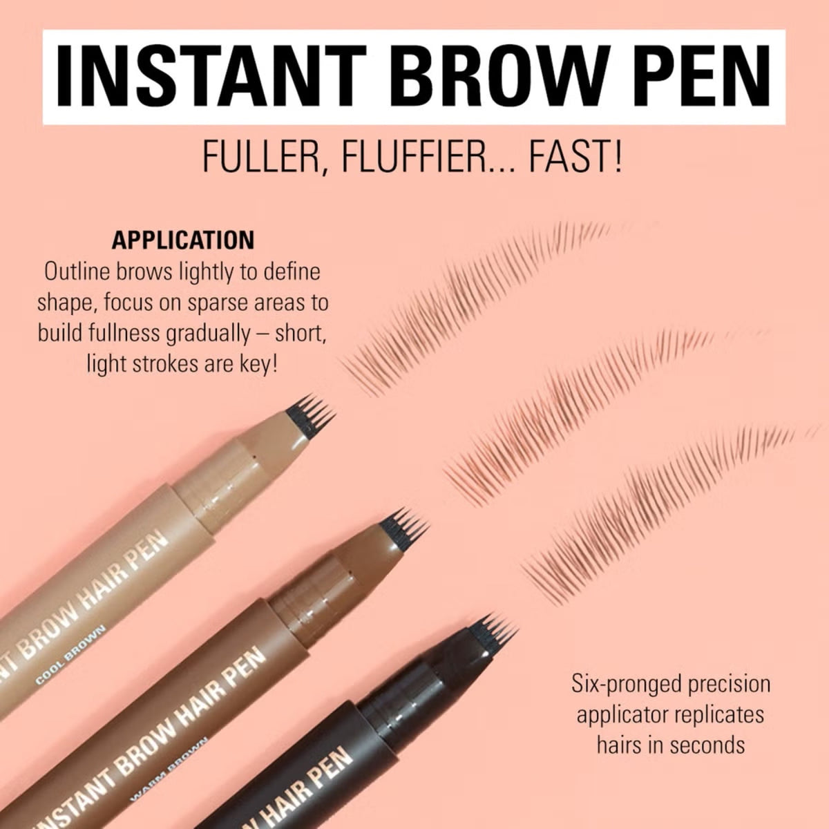 Revolution Instant Brow Hair Pen 1.8ml