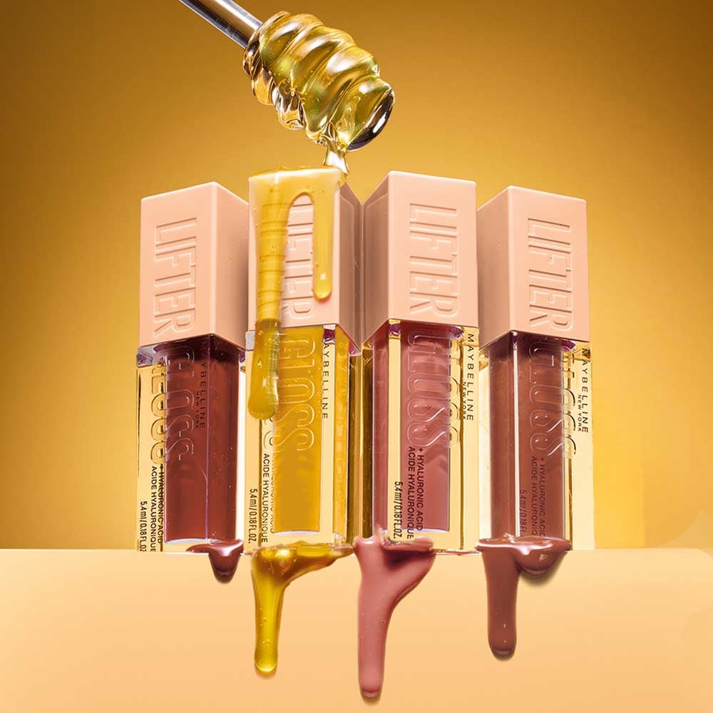 Maybelline New York Lifter Gloss Honey'd Hydrating Lip Gloss with Hyaluronic Acid 5.4ml