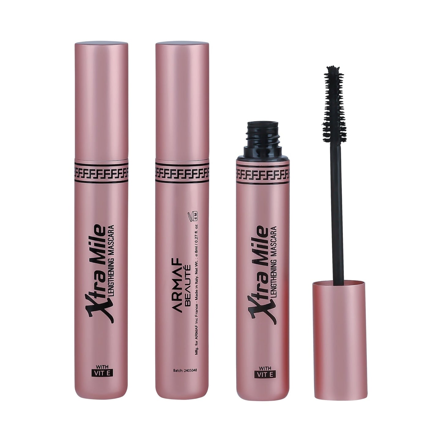 Armaf Beauté Xtra Mile Lengthening Mascara - Black 01