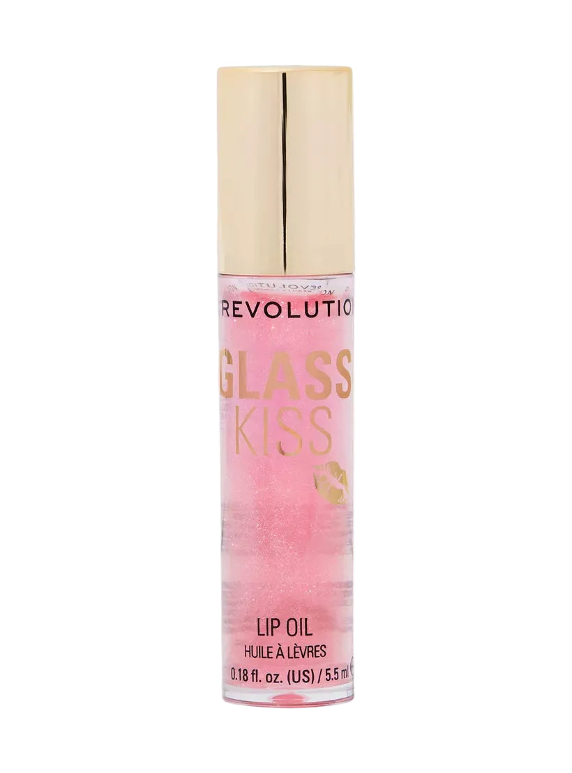 Revolution Glass Kiss Roller Ball Lip Oil 5.5ml