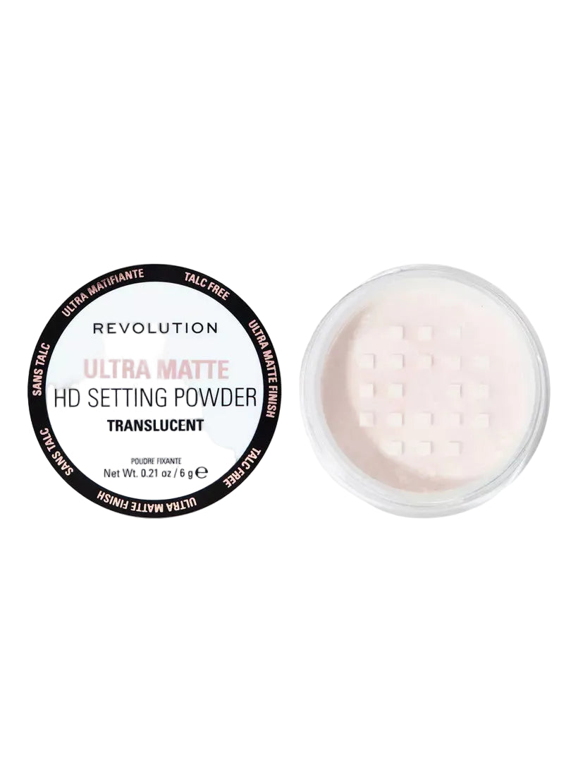 Revolution Ultra Velvet Hd Matte Loose Setting Powder